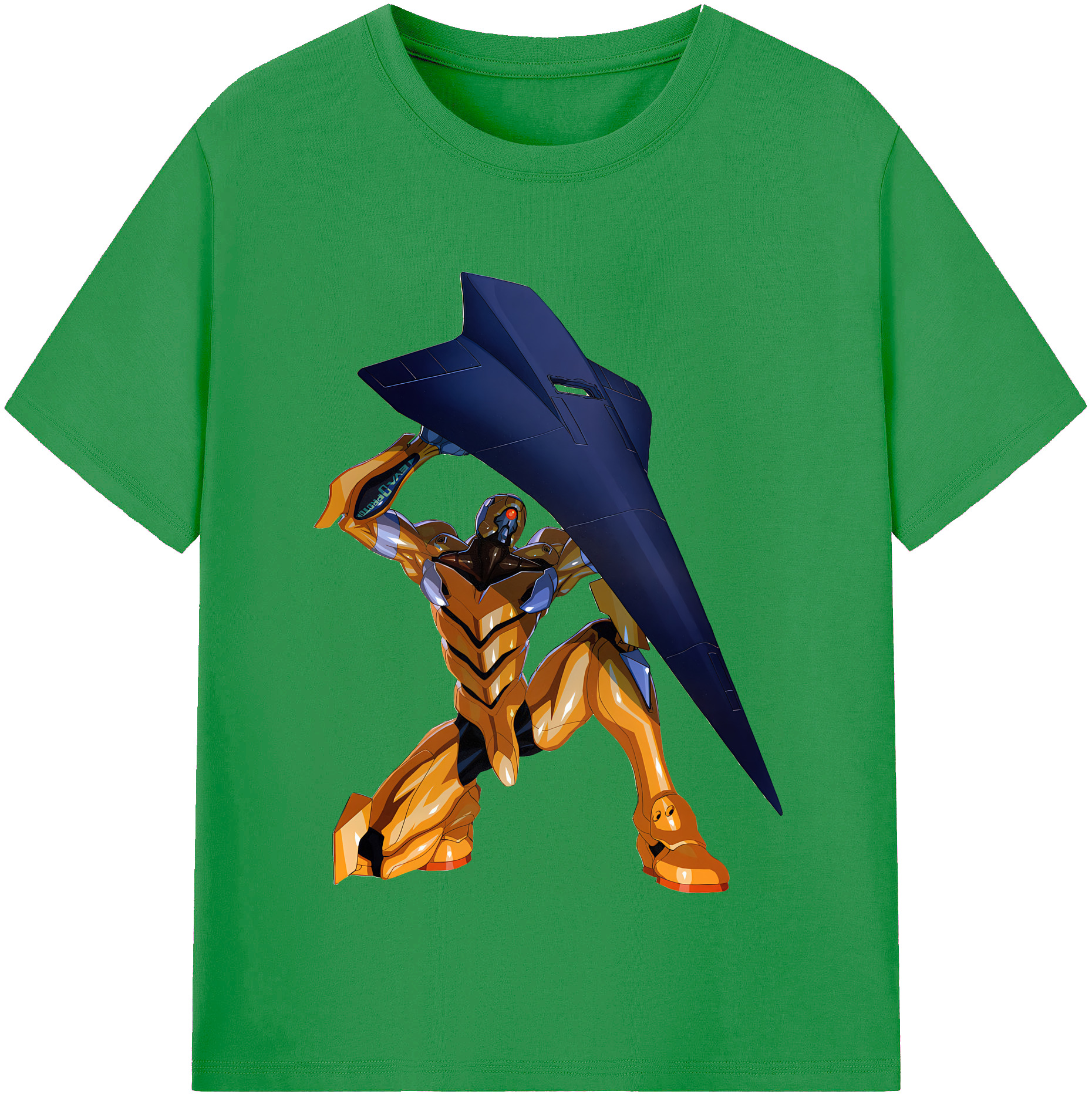 （画像用） EVA 新世紀エヴァンゲリオン レディースカジュアルプリントTシャツ（綿100％）