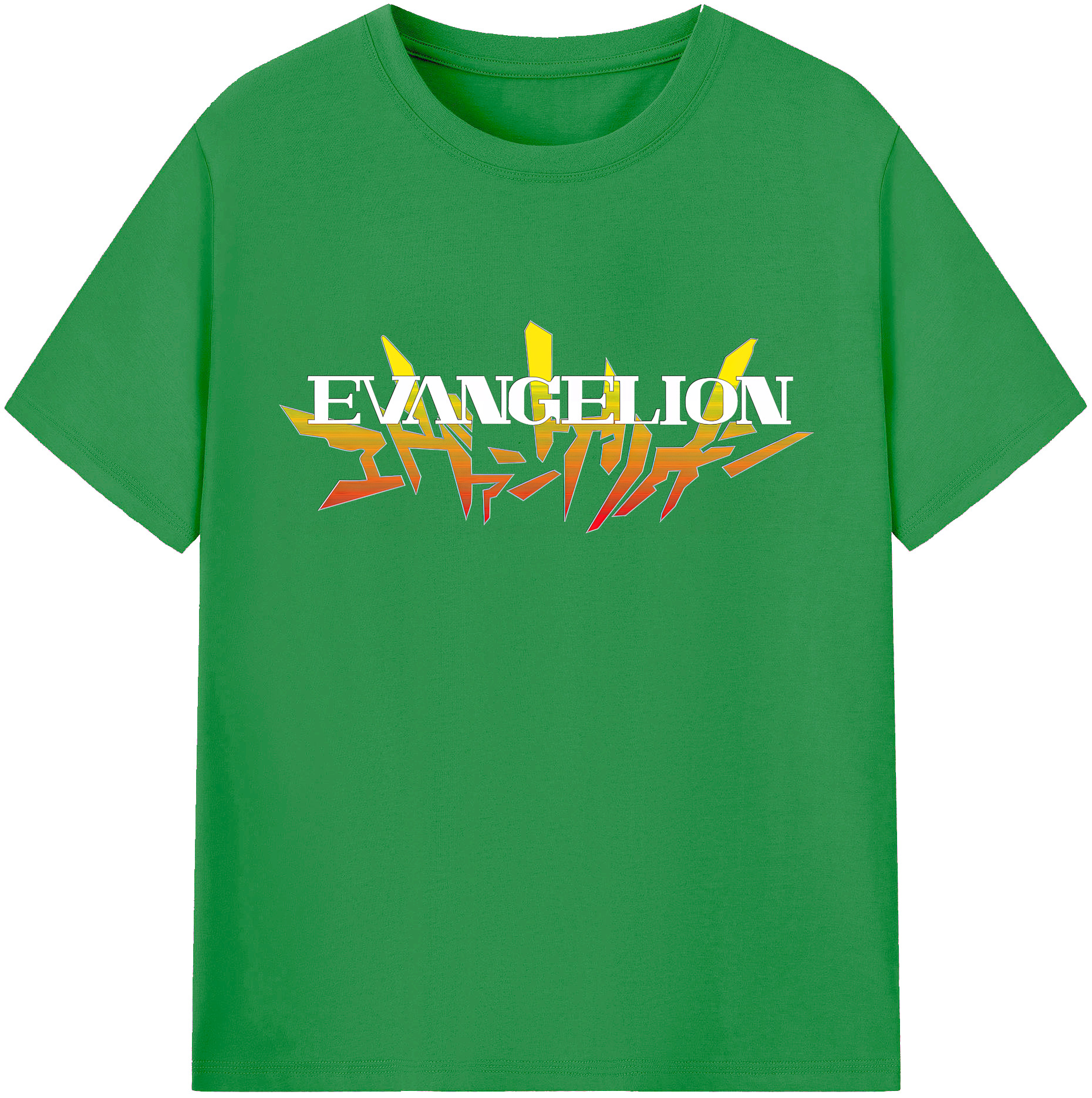 （画像用） EVA 新世紀エヴァンゲリオン レディースカジュアルプリントTシャツ（綿100％）