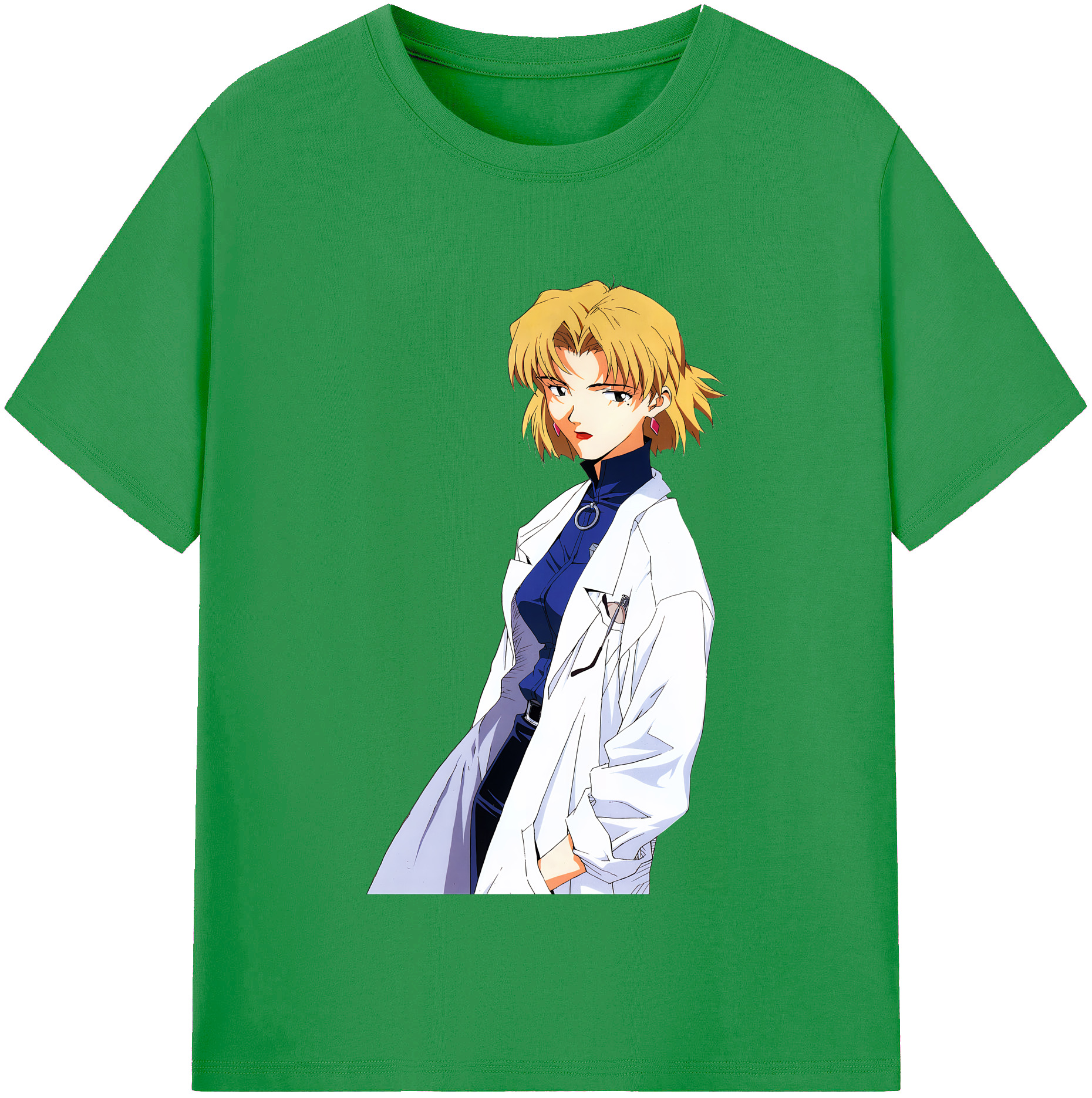 （画像用） EVA 新世紀エヴァンゲリオン レディースカジュアルプリントTシャツ（綿100％）
