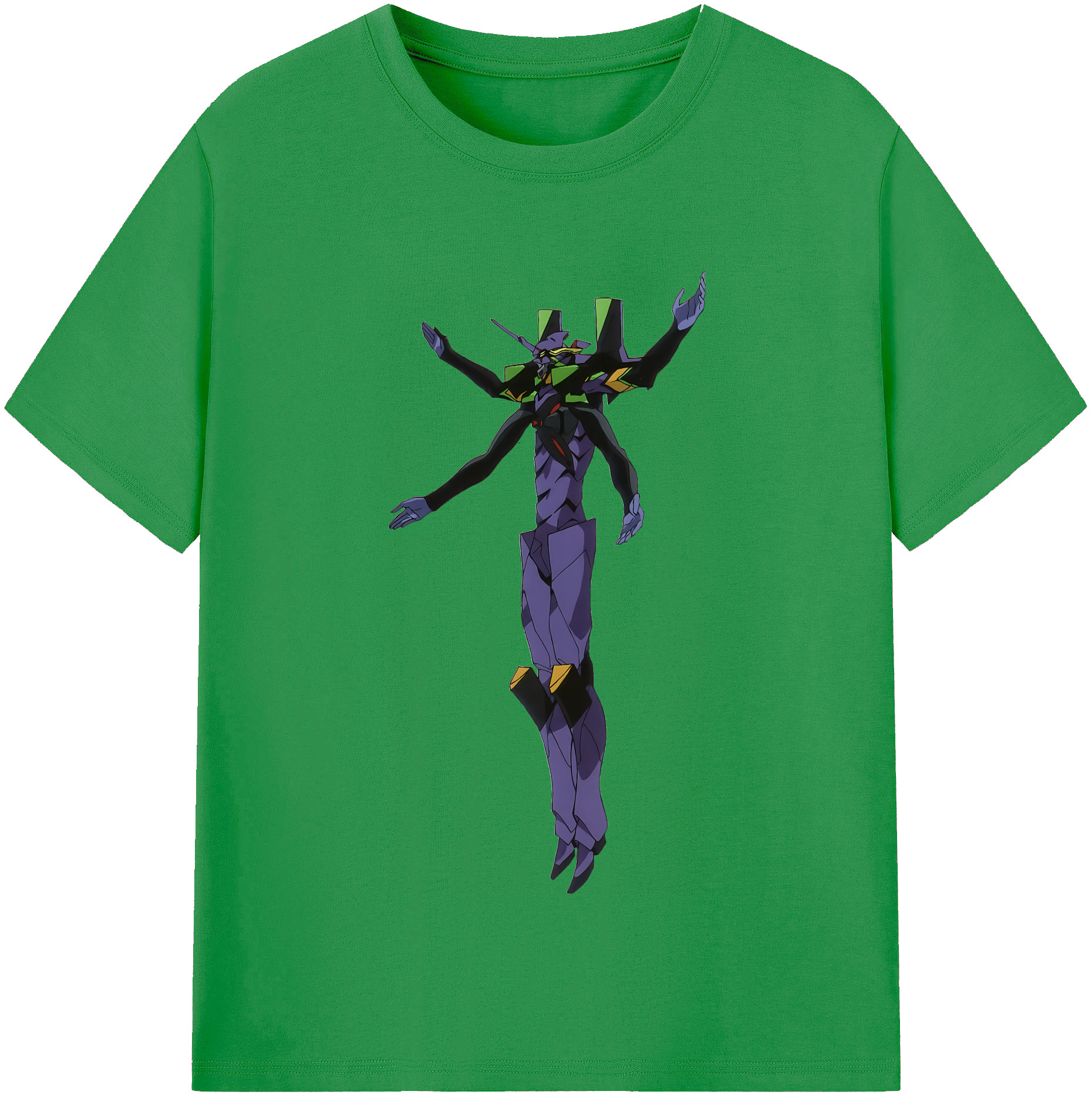 （画像用） EVA 新世紀エヴァンゲリオン レディースカジュアルプリントTシャツ（綿100％）