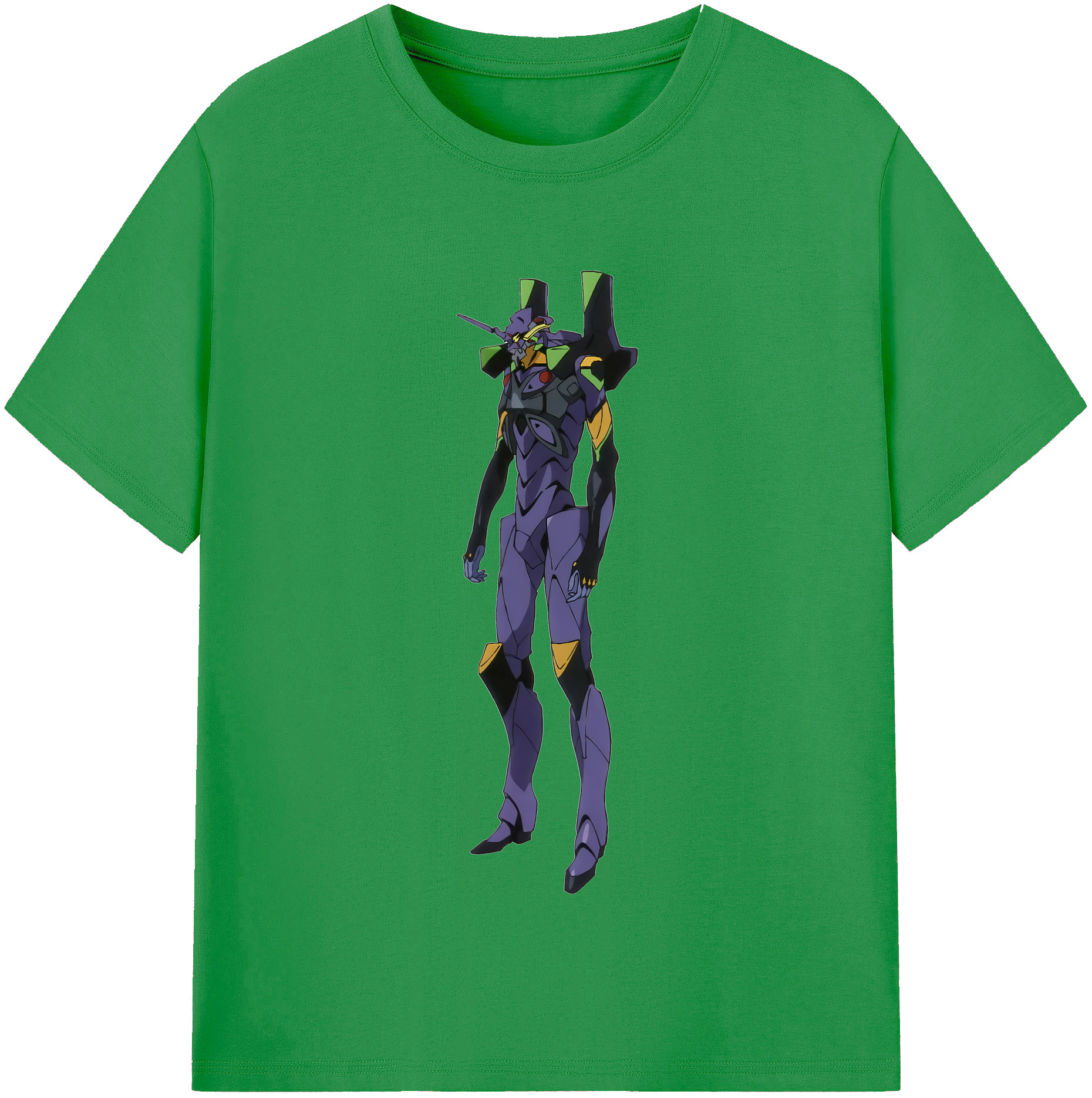（画像用） EVA 新世紀エヴァンゲリオン レディースカジュアルプリントTシャツ（綿100％）