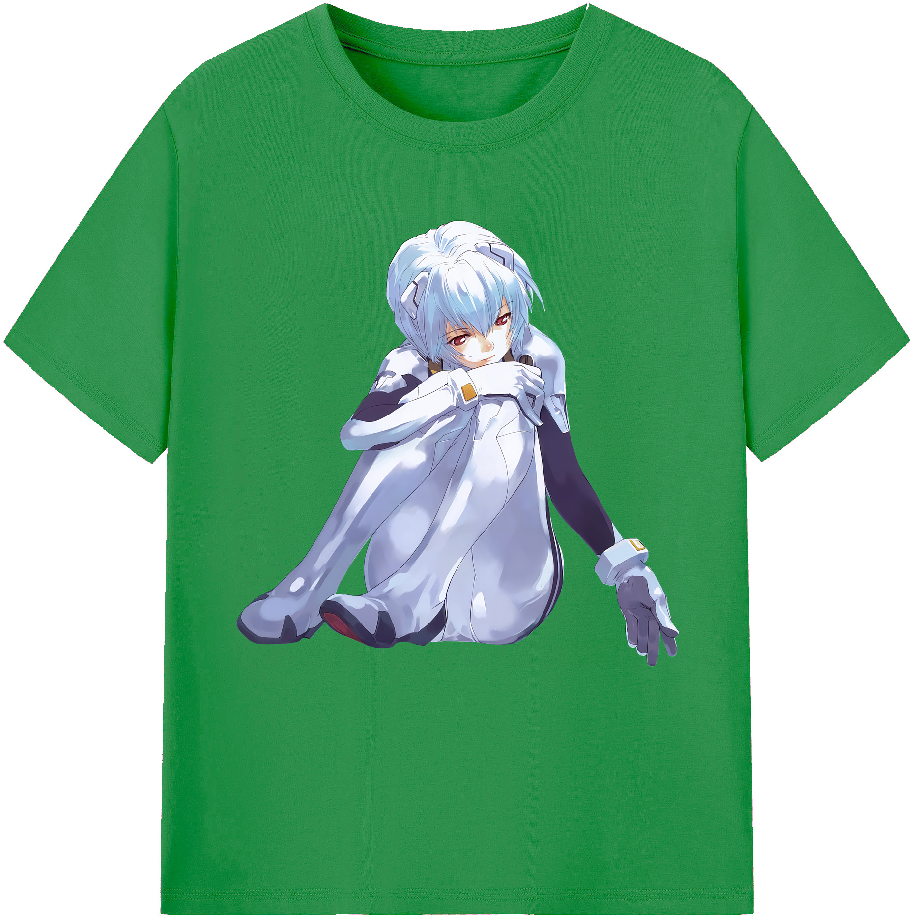 （画像用） EVA 新世紀エヴァンゲリオン レディースカジュアルプリントTシャツ（綿100％）