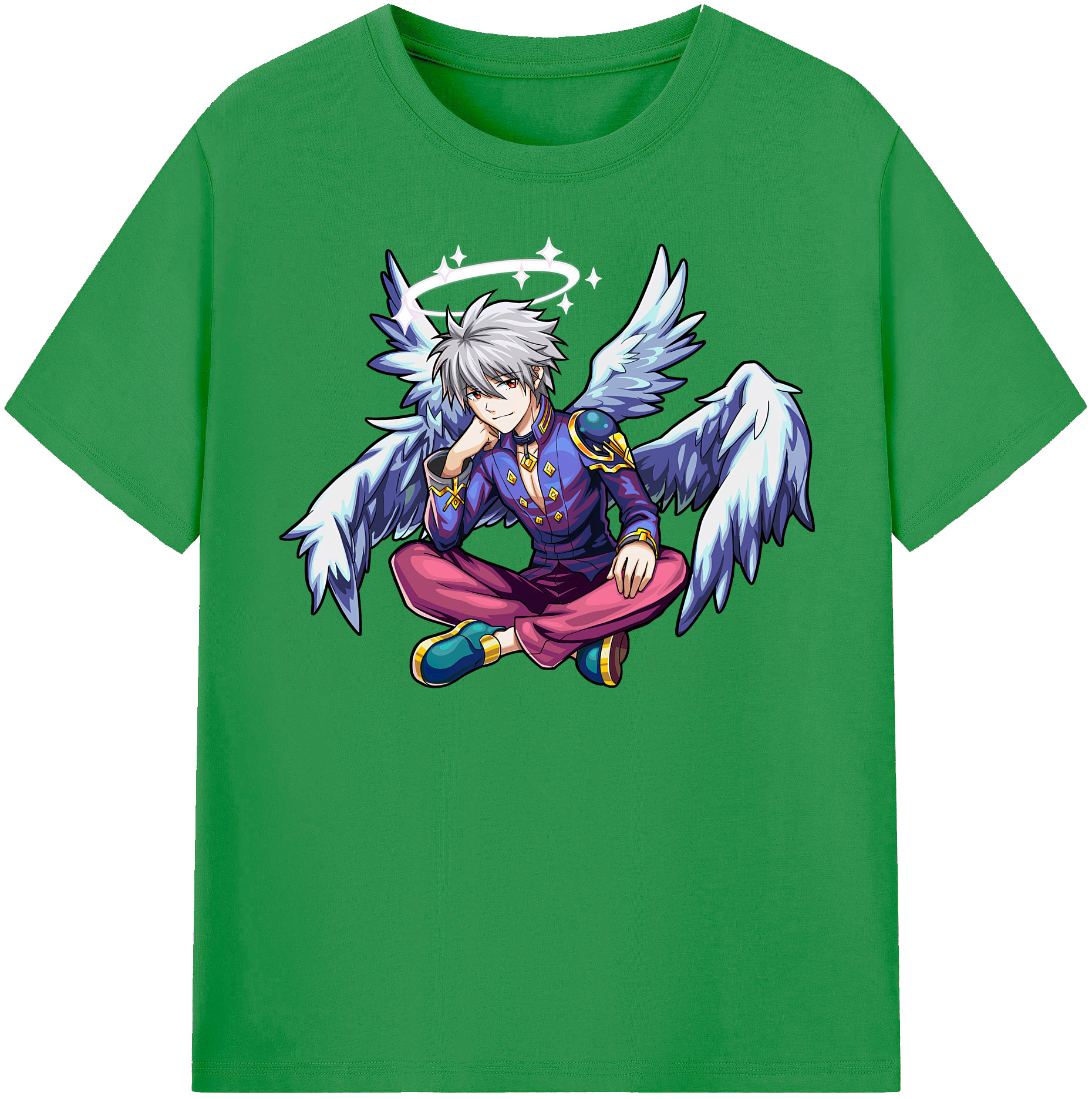（画像用） EVA 新世紀エヴァンゲリオン レディースカジュアルプリントTシャツ（綿100％）