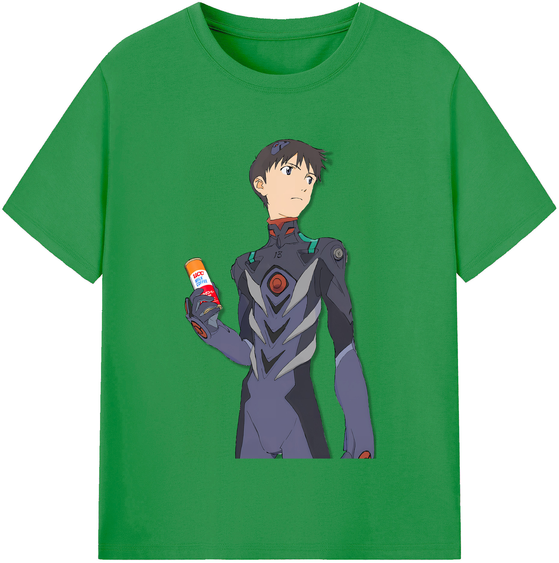 （画像用） EVA 新世紀エヴァンゲリオン レディースカジュアルプリントTシャツ（綿100％）