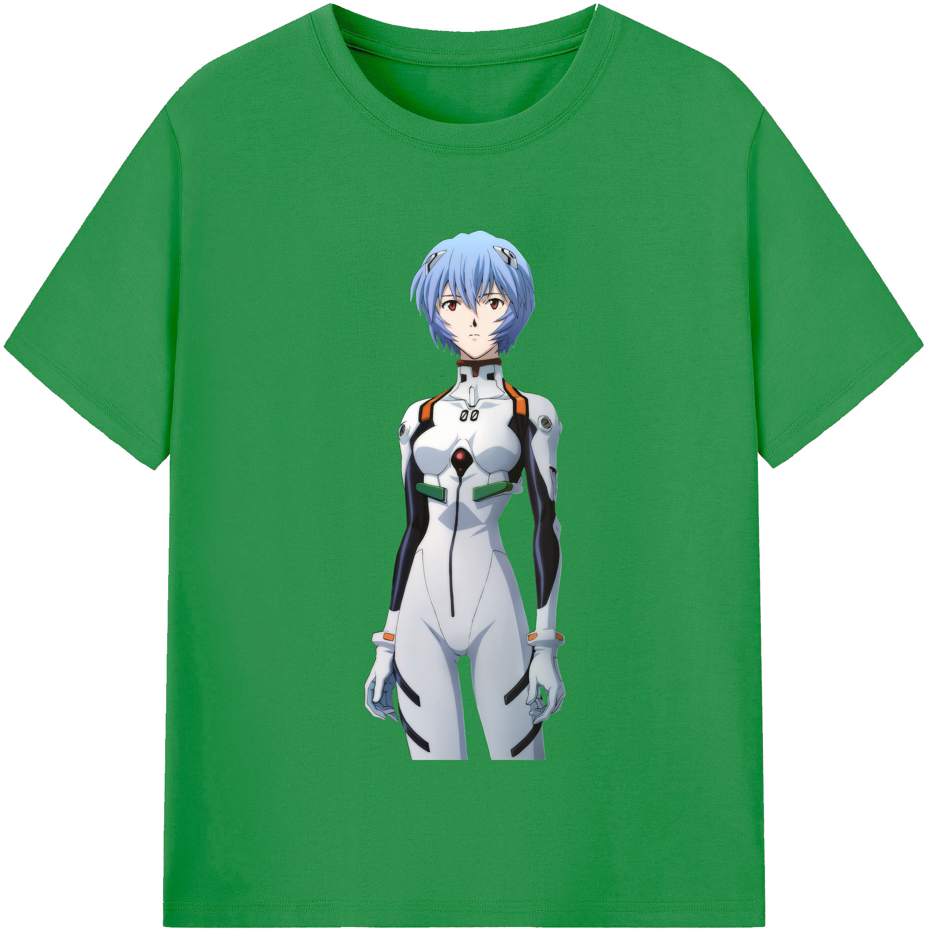 （画像用） EVA 新世紀エヴァンゲリオン レディースカジュアルプリントTシャツ（綿100％）