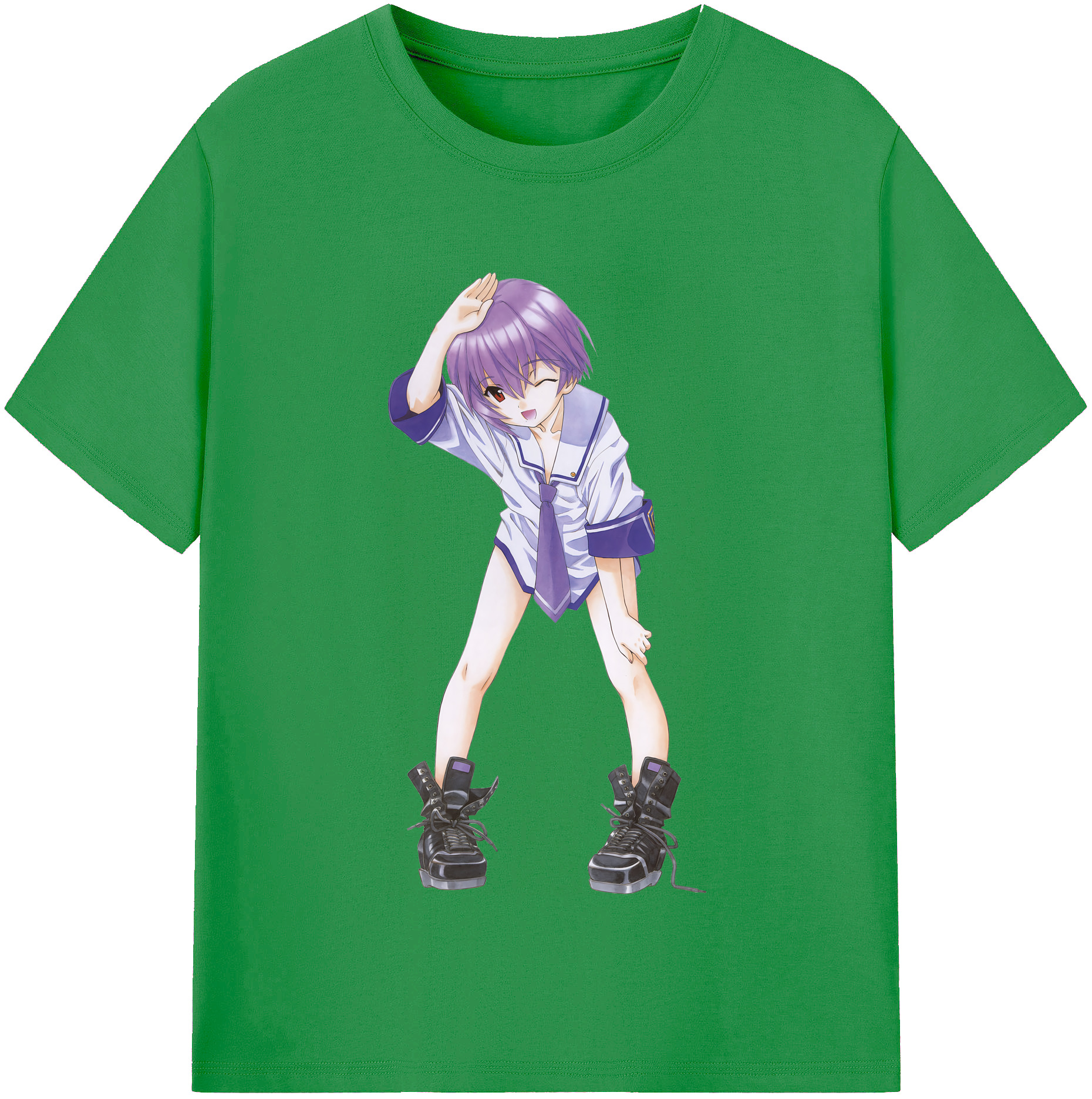 （画像用） EVA 新世紀エヴァンゲリオン レディースカジュアルプリントTシャツ（綿100％）