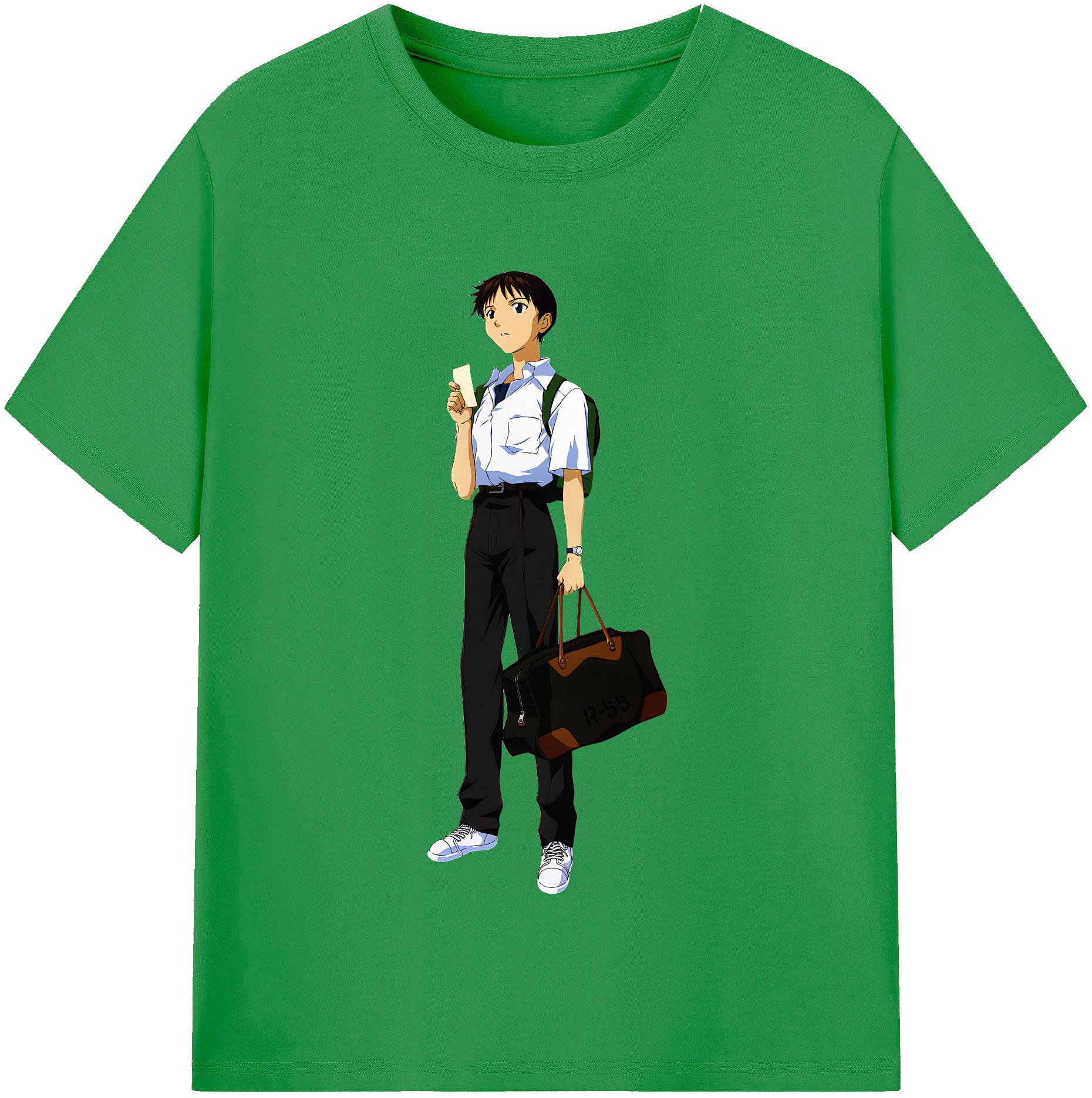 （画像用） EVA 新世紀エヴァンゲリオン レディースカジュアルプリントTシャツ（綿100％）