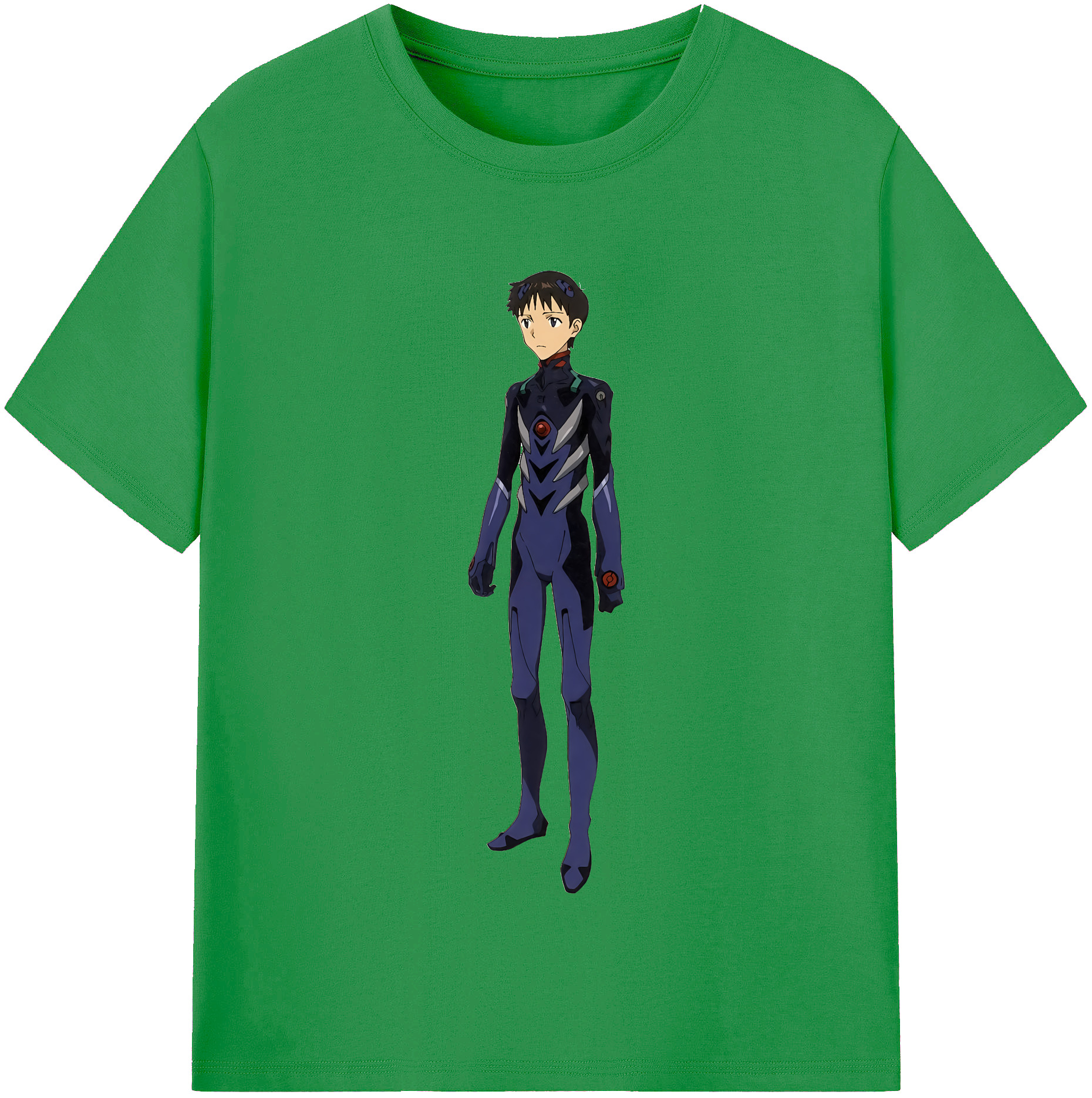 （画像用） EVA 新世紀エヴァンゲリオン レディースカジュアルプリントTシャツ（綿100％）