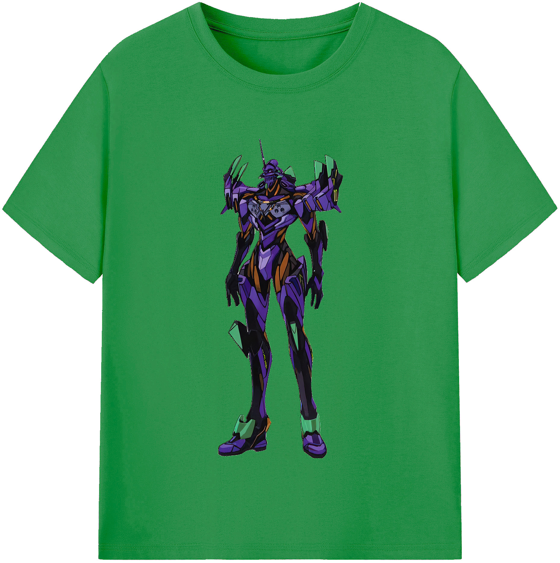 （画像用） EVA 新世紀エヴァンゲリオン レディースカジュアルプリントTシャツ（綿100％）