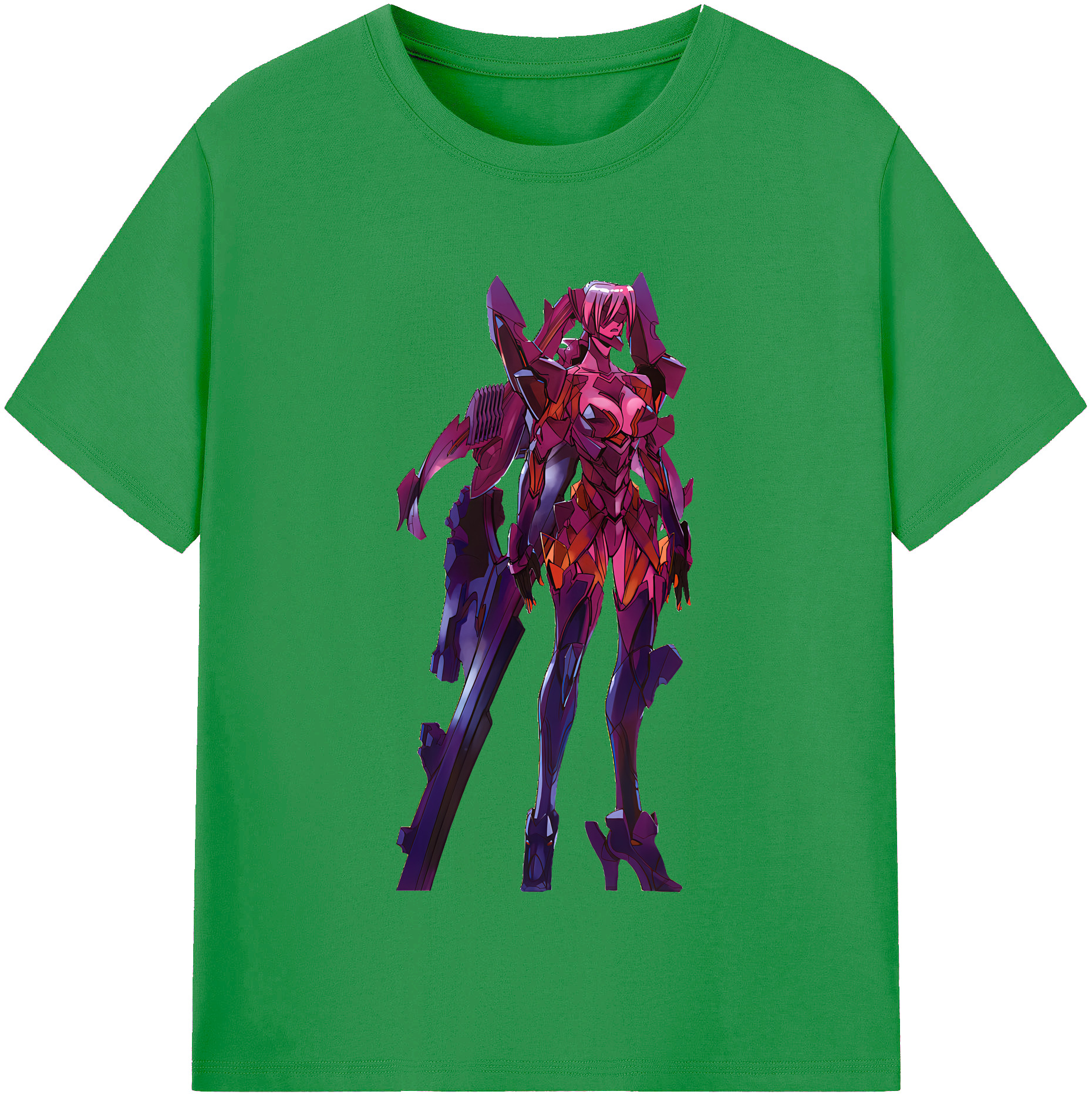 （画像用） EVA 新世紀エヴァンゲリオン レディースカジュアルプリントTシャツ（綿100％）