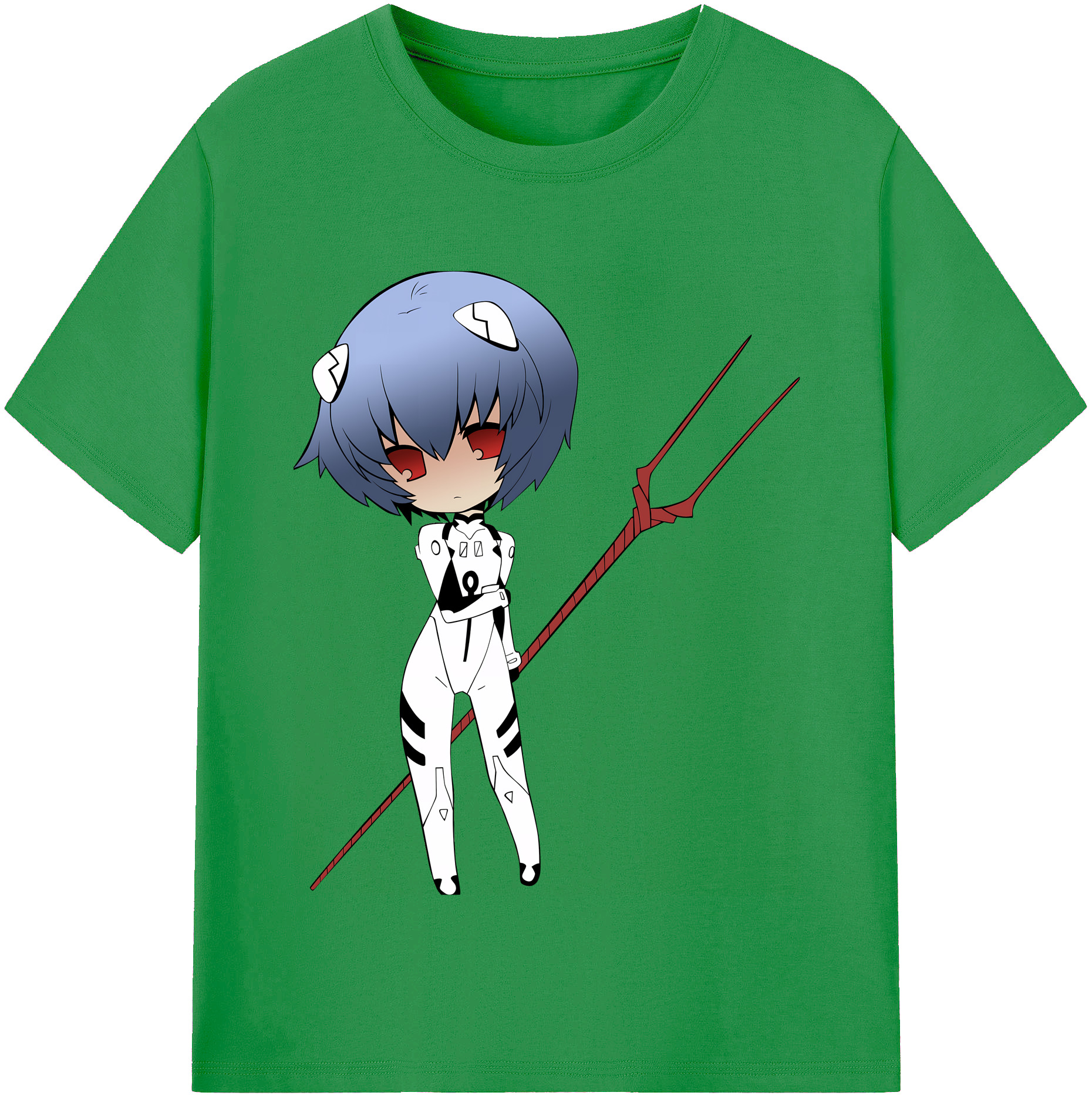 （画像用） EVA 新世紀エヴァンゲリオン レディースカジュアルプリントTシャツ（綿100％）