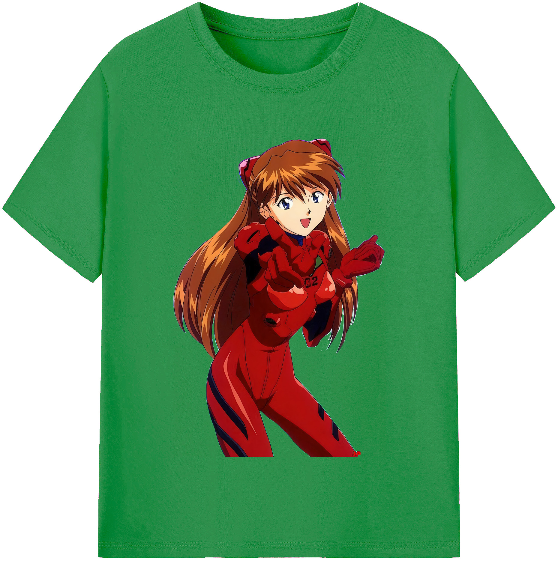 （画像用） EVA 新世紀エヴァンゲリオン レディースカジュアルプリントTシャツ（綿100％）
