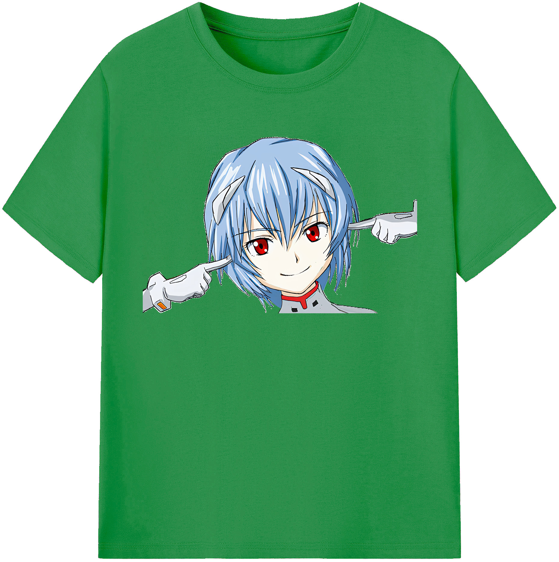 （画像用） EVA 新世紀エヴァンゲリオン レディースカジュアルプリントTシャツ（綿100％）