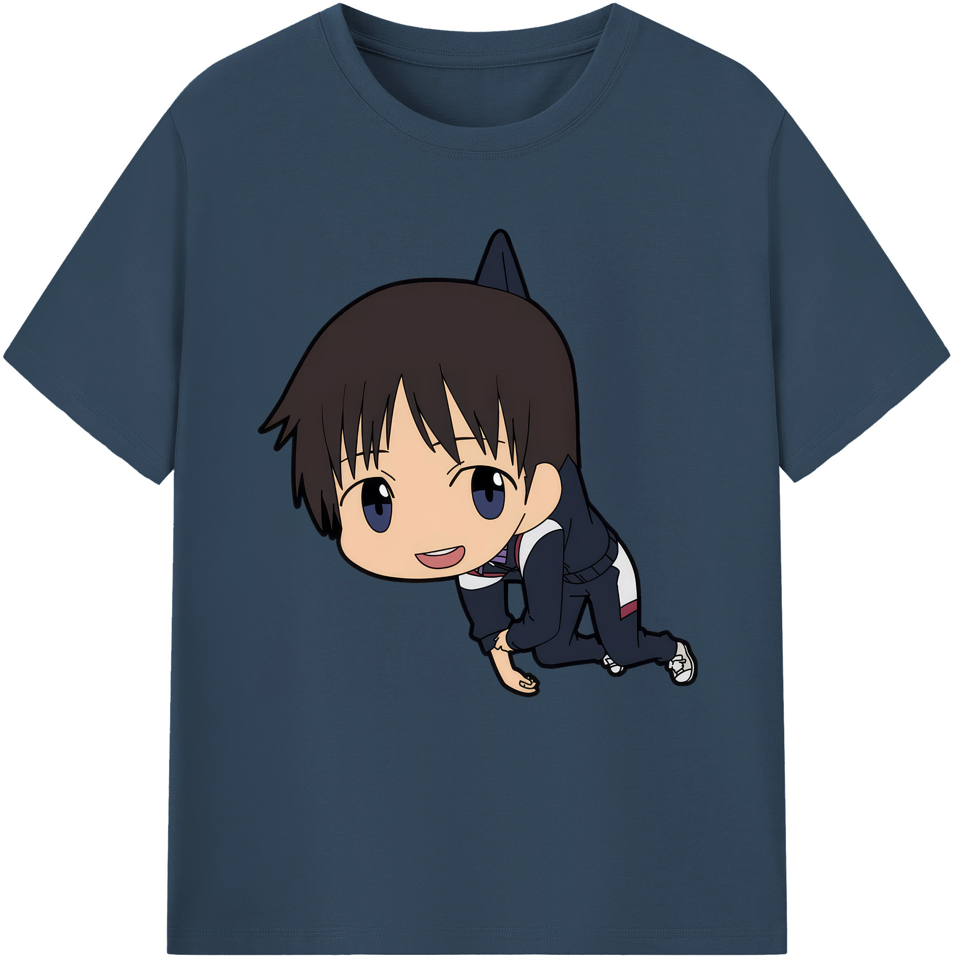 （画像用） EVA 新世紀エヴァンゲリオン レディースカジュアルプリントTシャツ（綿100％）