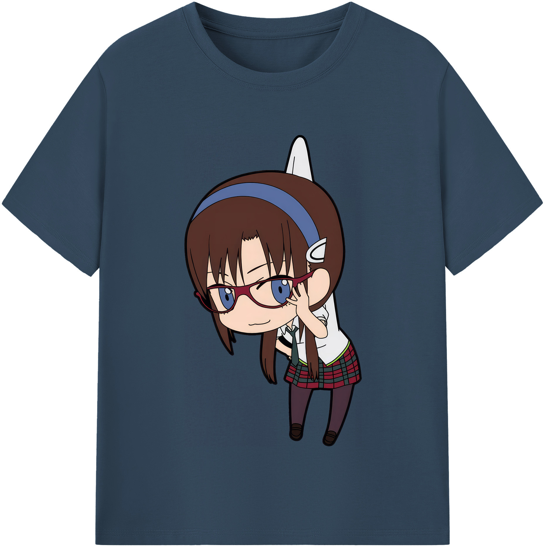 （画像用） EVA 新世紀エヴァンゲリオン レディースカジュアルプリントTシャツ（綿100％）
