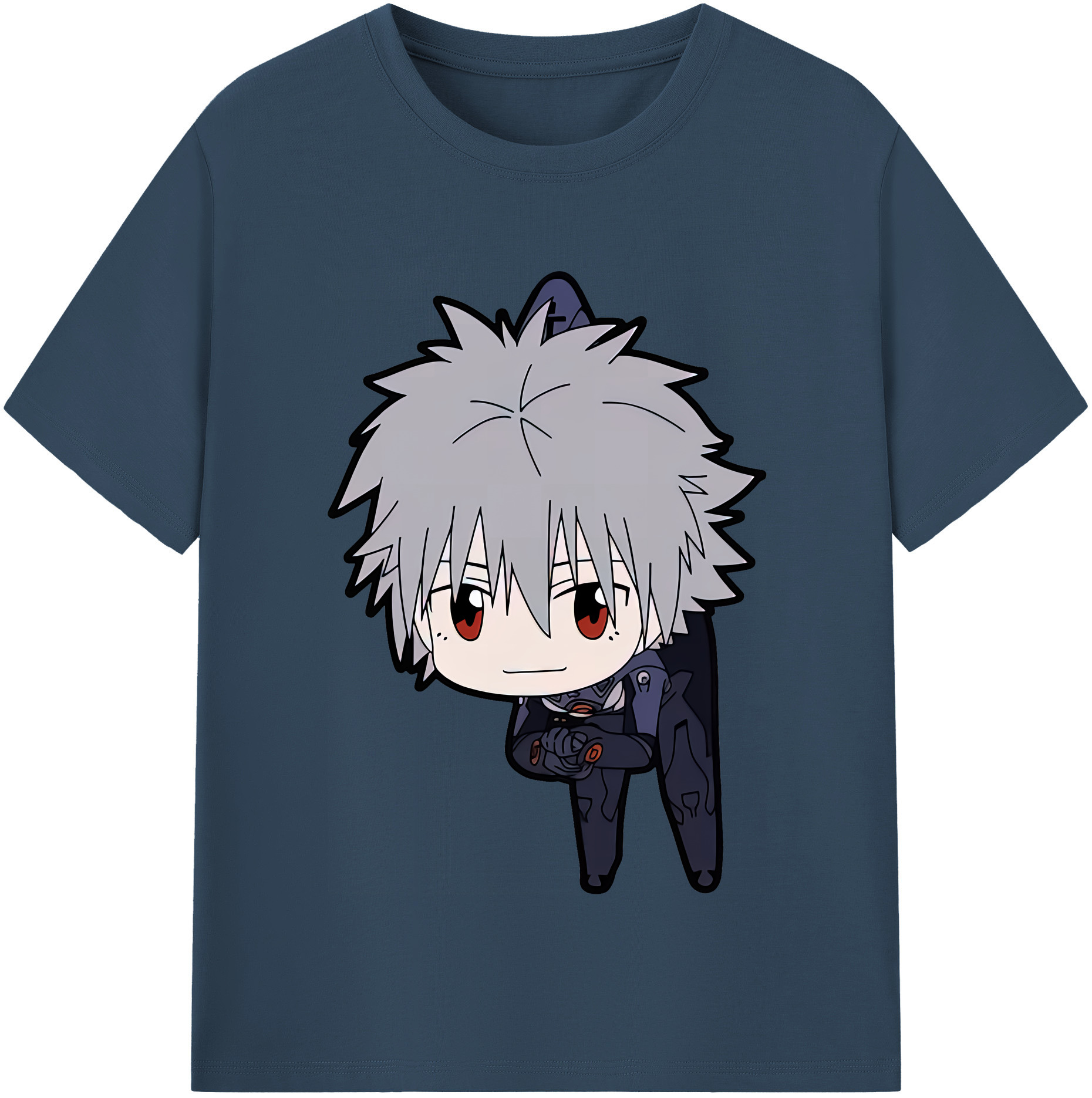 （画像用） EVA 新世紀エヴァンゲリオン レディースカジュアルプリントTシャツ（綿100％）