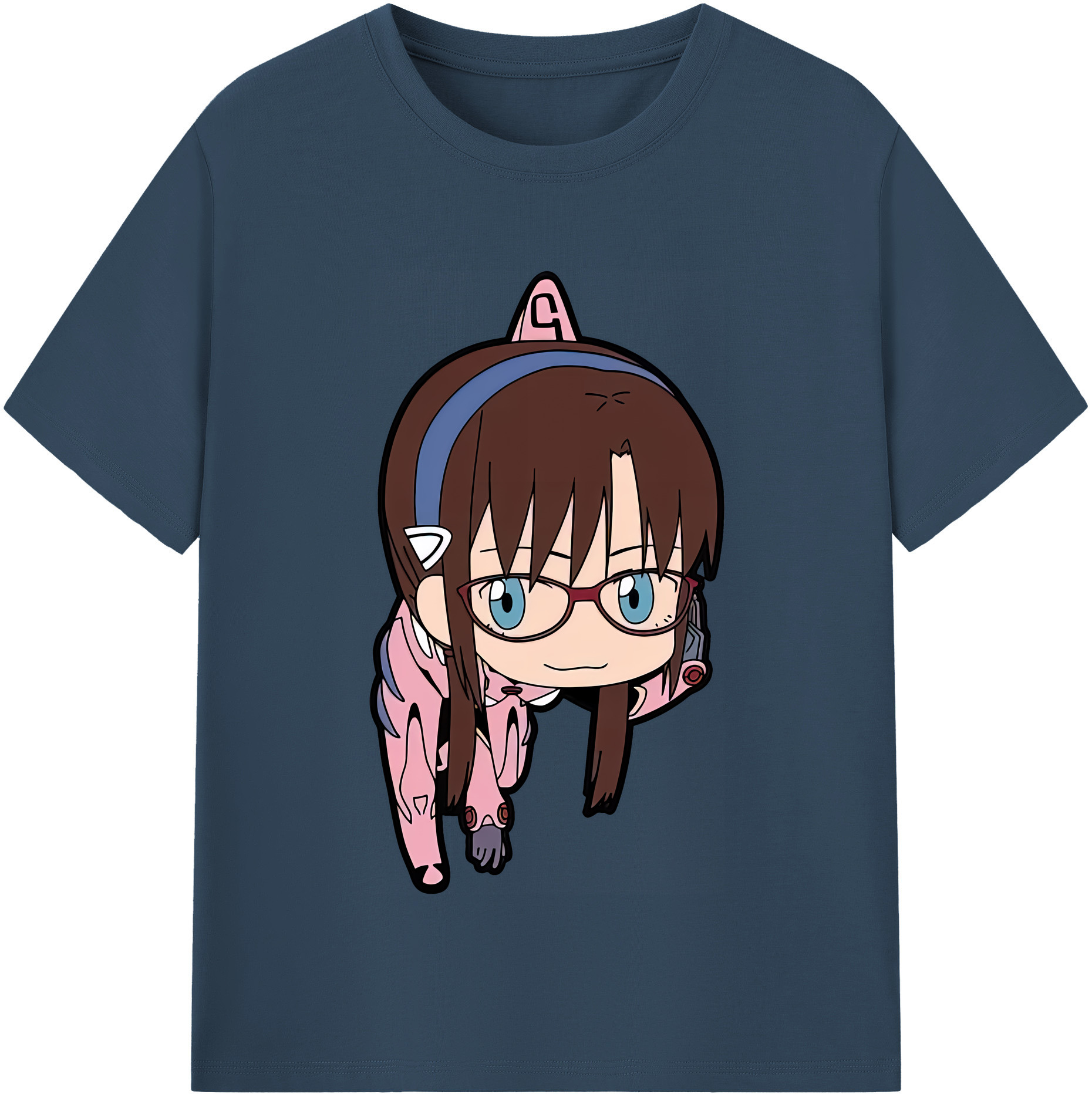 （画像用） EVA 新世紀エヴァンゲリオン レディースカジュアルプリントTシャツ（綿100％）