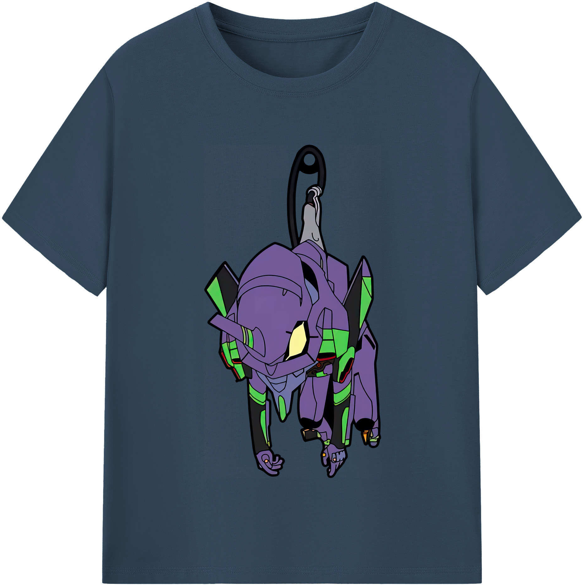 （画像用） EVA 新世紀エヴァンゲリオン レディースカジュアルプリントTシャツ（綿100％）