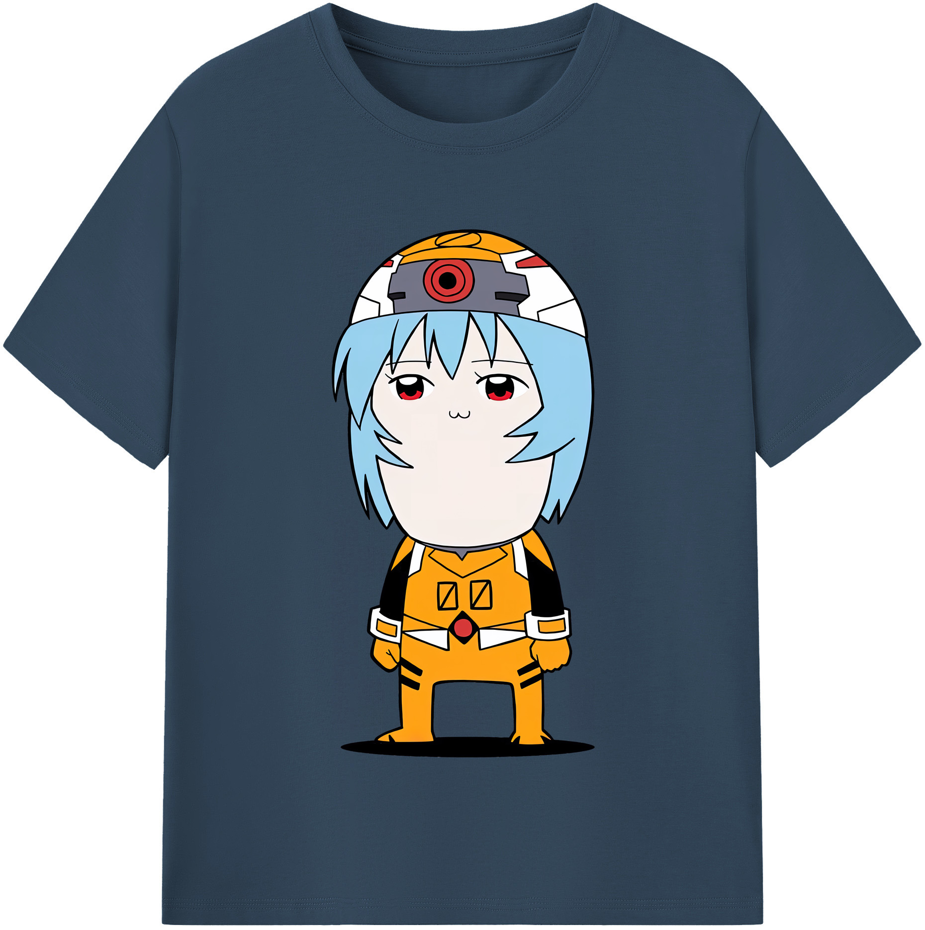 （画像用） EVA 新世紀エヴァンゲリオン レディースカジュアルプリントTシャツ（綿100％）