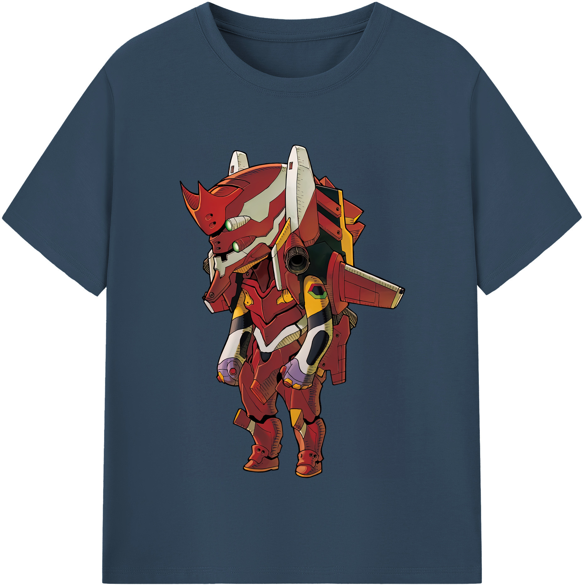 （画像用） EVA 新世紀エヴァンゲリオン レディースカジュアルプリントTシャツ（綿100％）