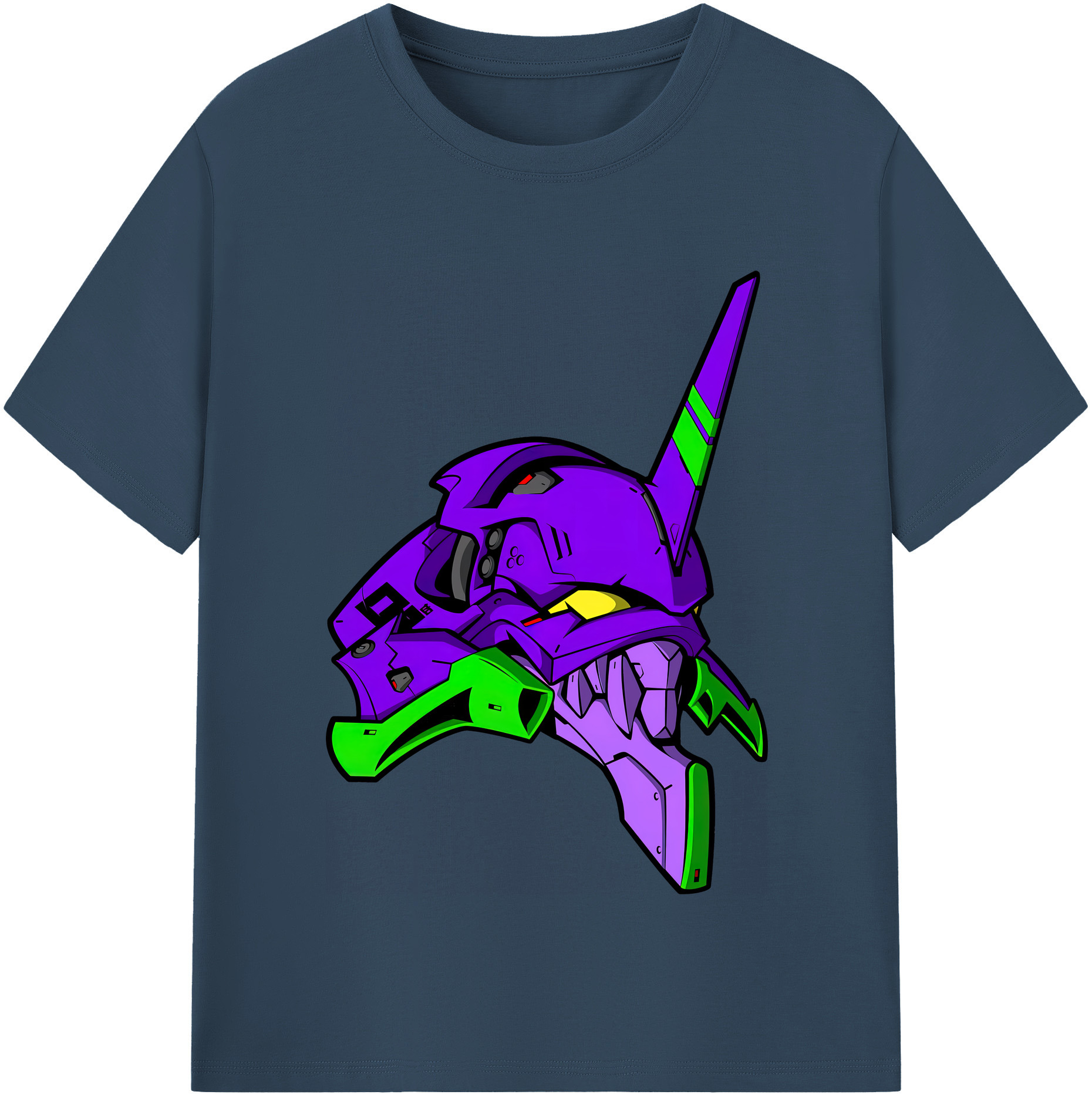 （画像用） EVA 新世紀エヴァンゲリオン レディースカジュアルプリントTシャツ（綿100％）