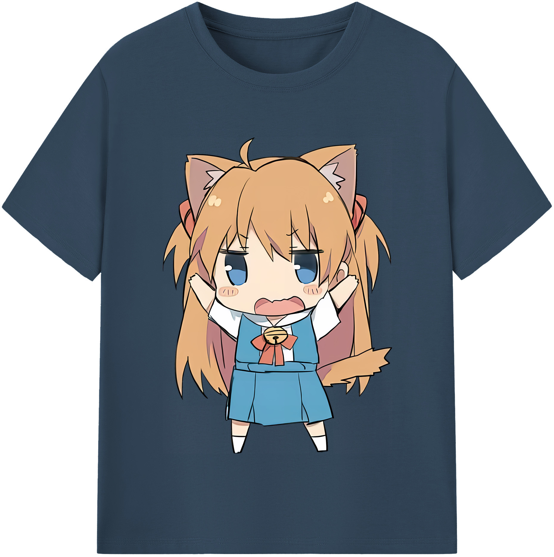 （画像用） EVA 新世紀エヴァンゲリオン レディースカジュアルプリントTシャツ（綿100％）