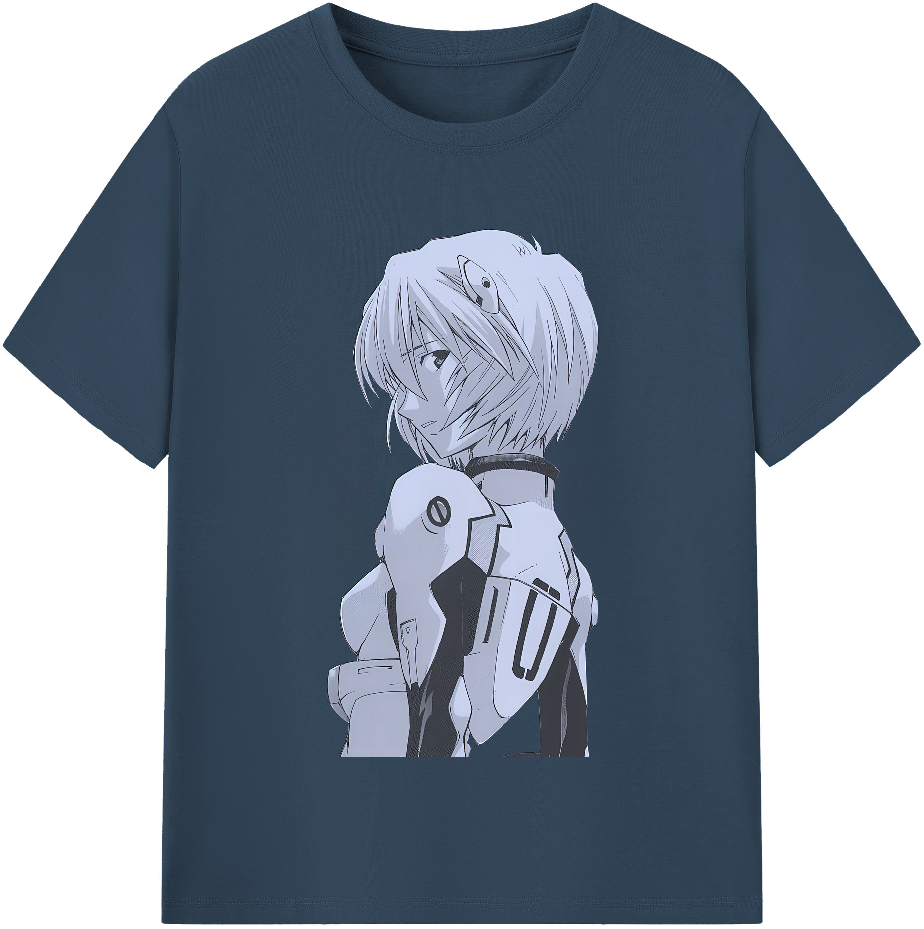 （画像用） EVA 新世紀エヴァンゲリオン レディースカジュアルプリントTシャツ（綿100％）