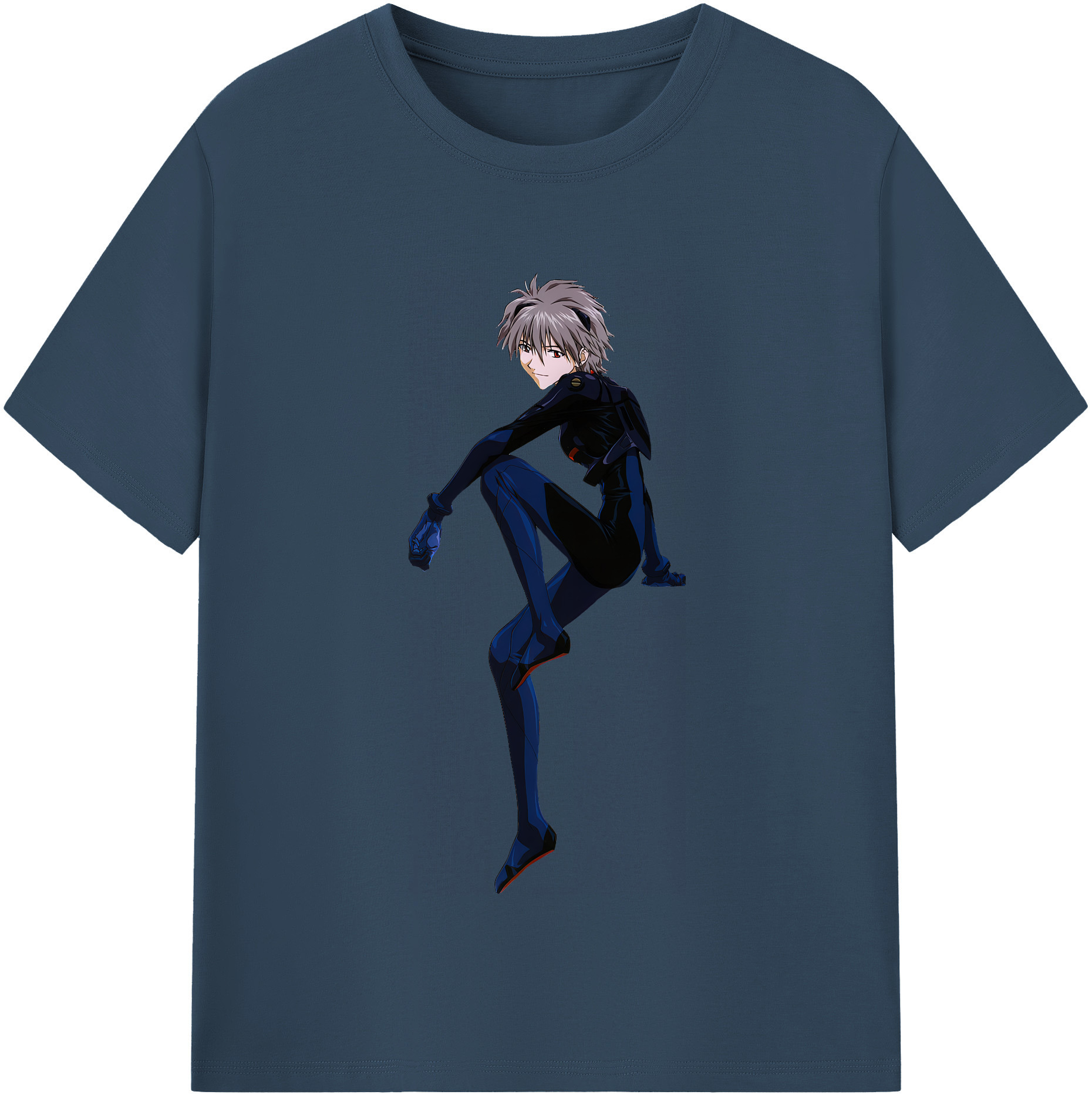 （画像用） EVA 新世紀エヴァンゲリオン レディースカジュアルプリントTシャツ（綿100％）