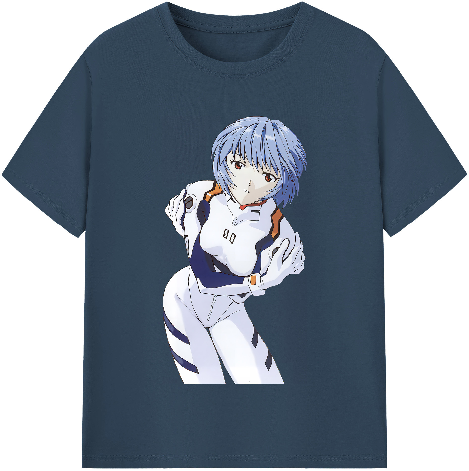 （画像用） EVA 新世紀エヴァンゲリオン レディースカジュアルプリントTシャツ（綿100％）