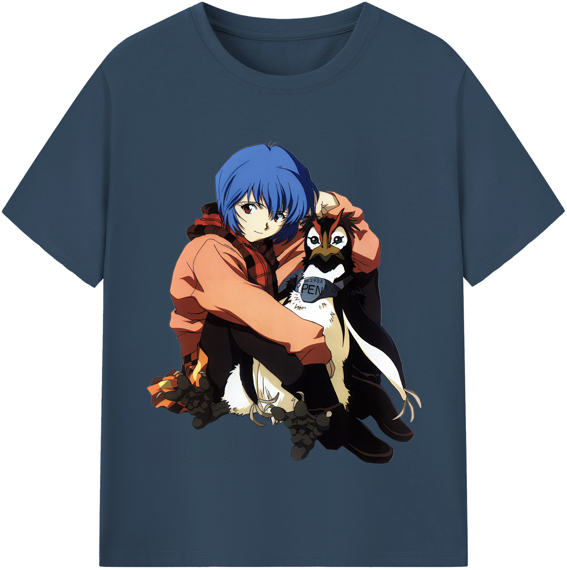 （画像用） EVA 新世紀エヴァンゲリオン レディースカジュアルプリントTシャツ（綿100％）
