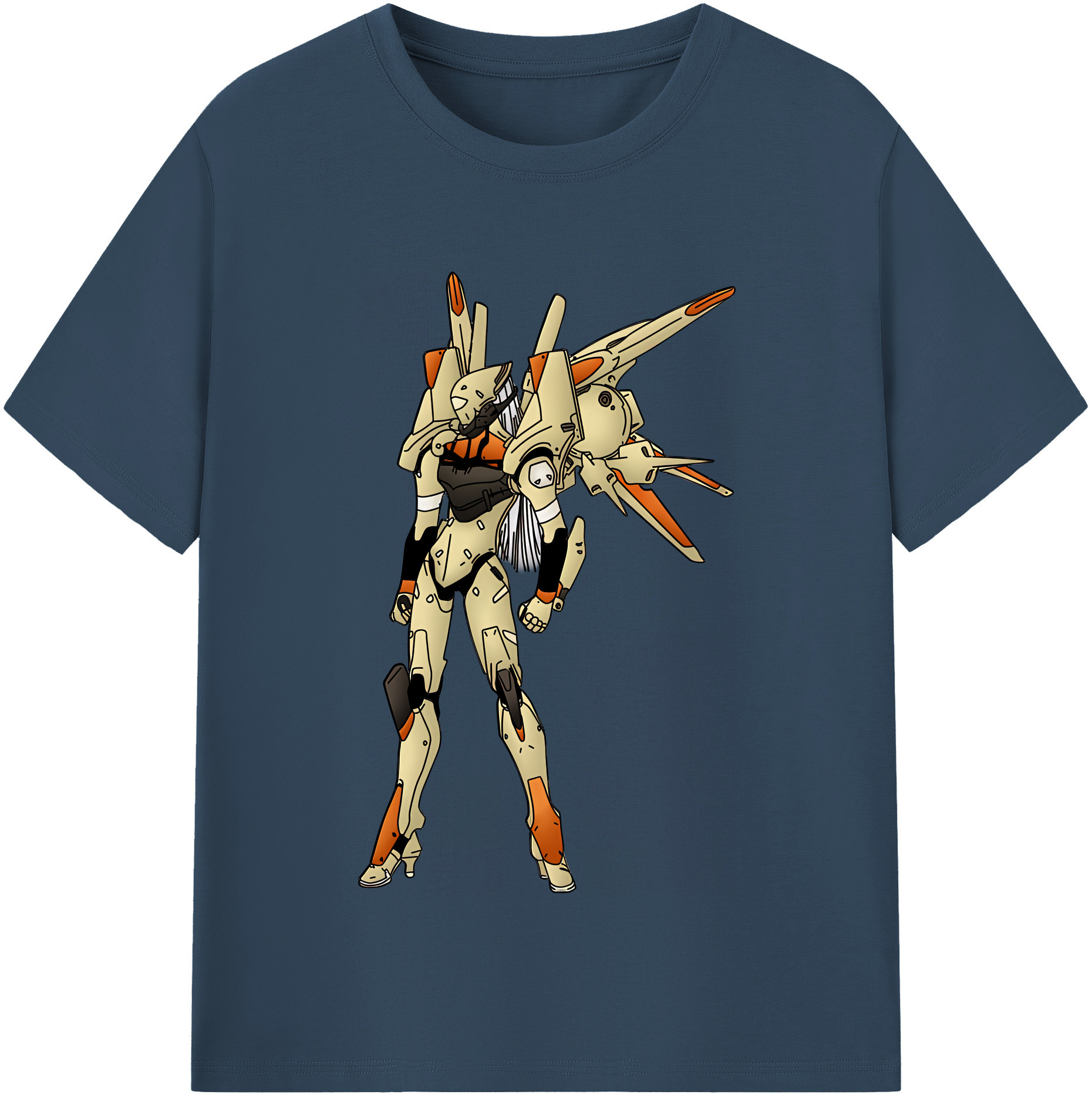 （画像用） EVA 新世紀エヴァンゲリオン レディースカジュアルプリントTシャツ（綿100％）