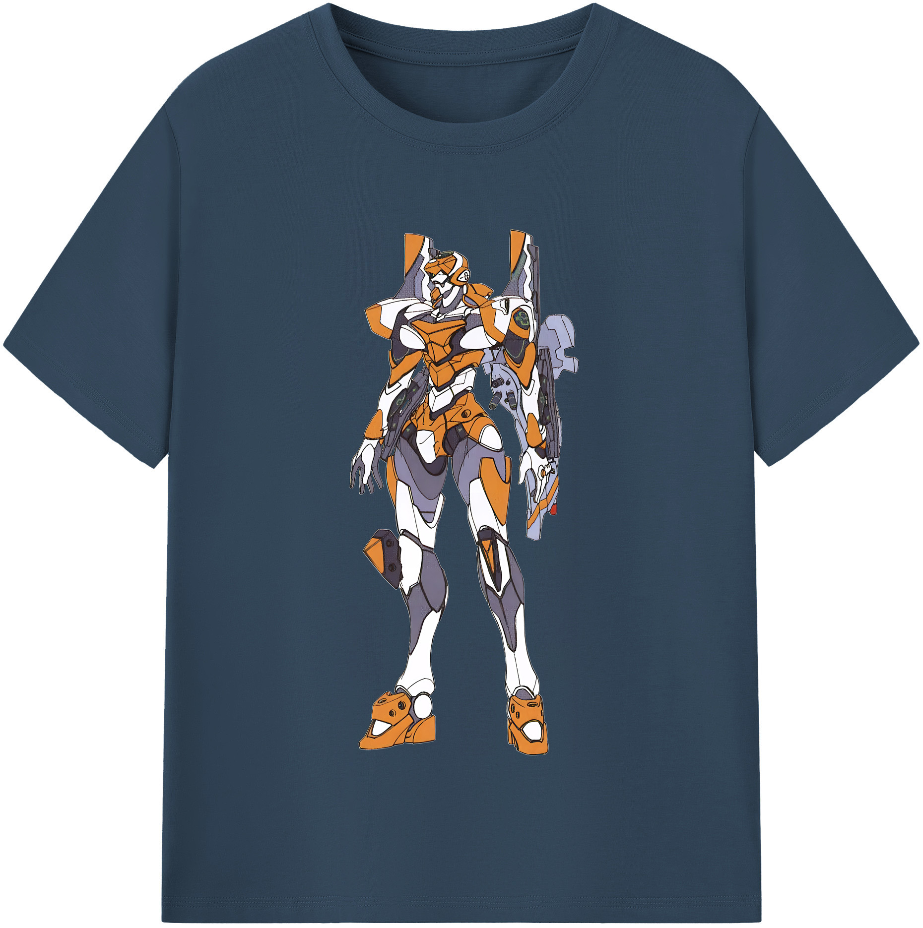 （画像用） EVA 新世紀エヴァンゲリオン レディースカジュアルプリントTシャツ（綿100％）