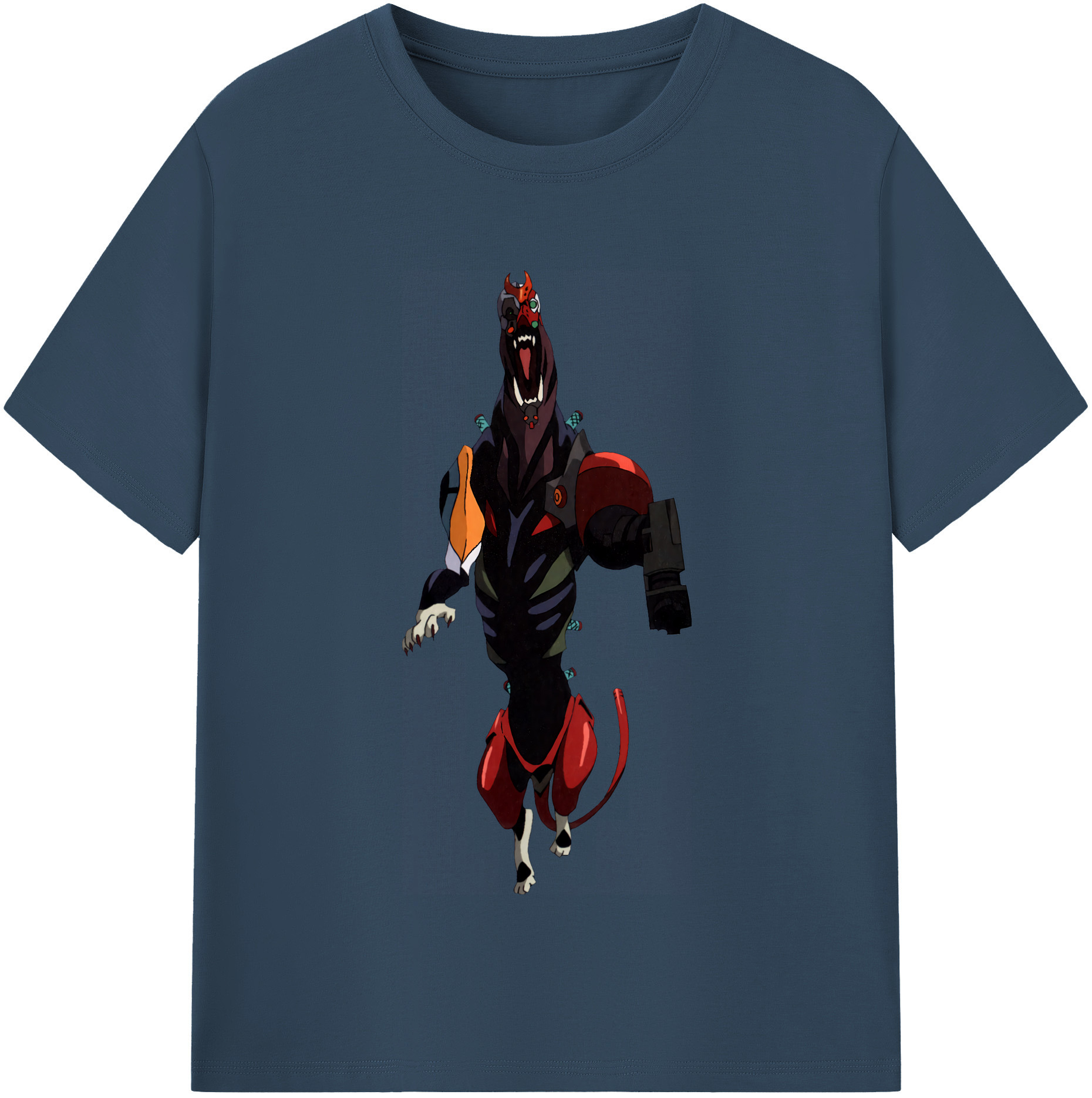 （画像用） EVA 新世紀エヴァンゲリオン レディースカジュアルプリントTシャツ（綿100％）