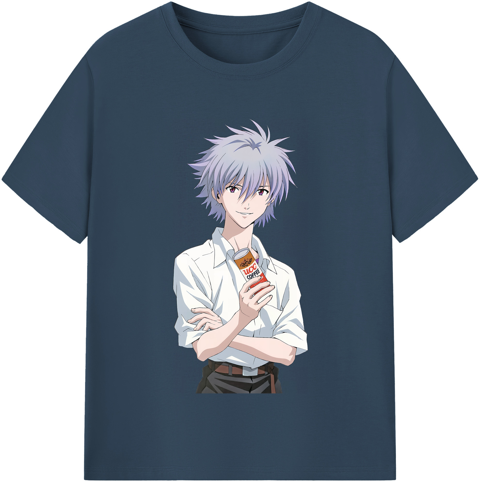 （画像用） EVA 新世紀エヴァンゲリオン レディースカジュアルプリントTシャツ（綿100％）