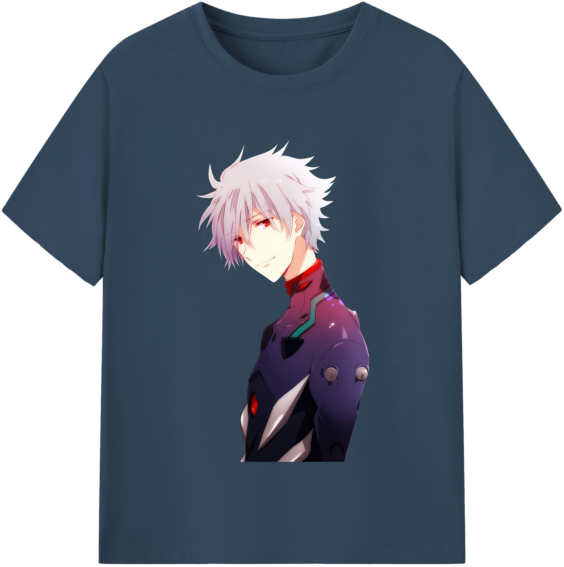 （画像用） EVA 新世紀エヴァンゲリオン レディースカジュアルプリントTシャツ（綿100％）