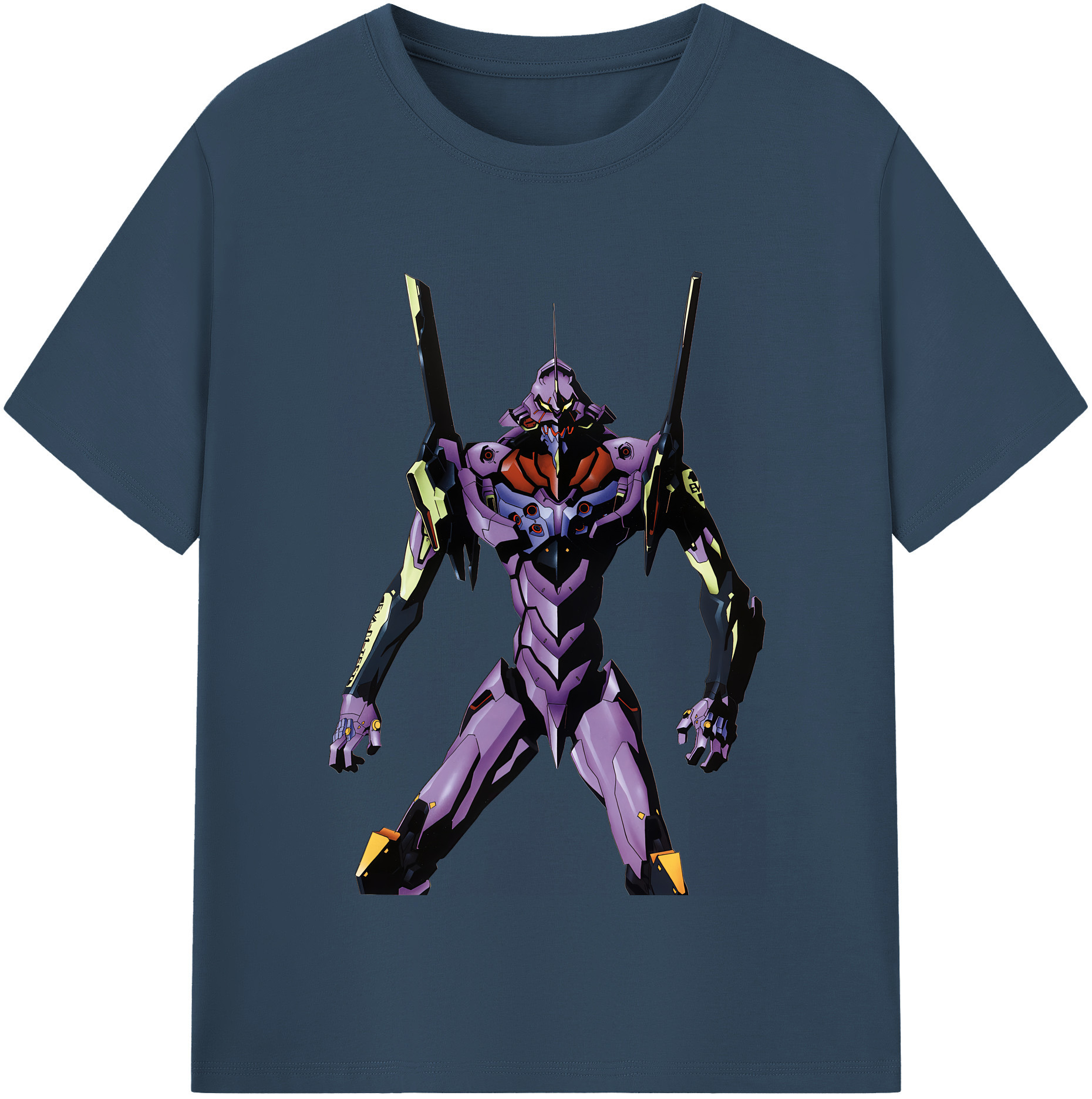 （画像用） EVA 新世紀エヴァンゲリオン レディースカジュアルプリントTシャツ（綿100％）