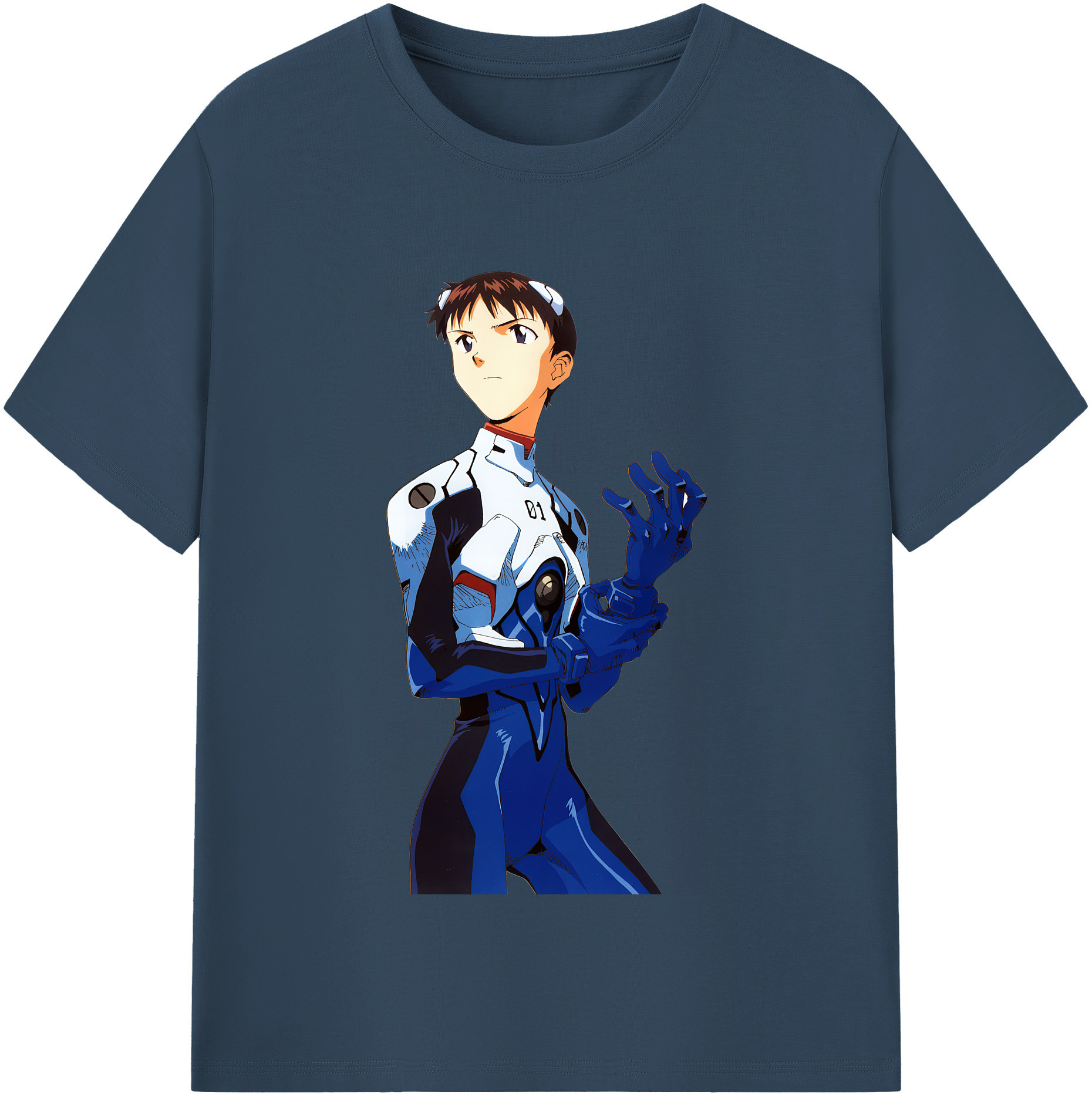 （画像用） EVA 新世紀エヴァンゲリオン レディースカジュアルプリントTシャツ（綿100％）