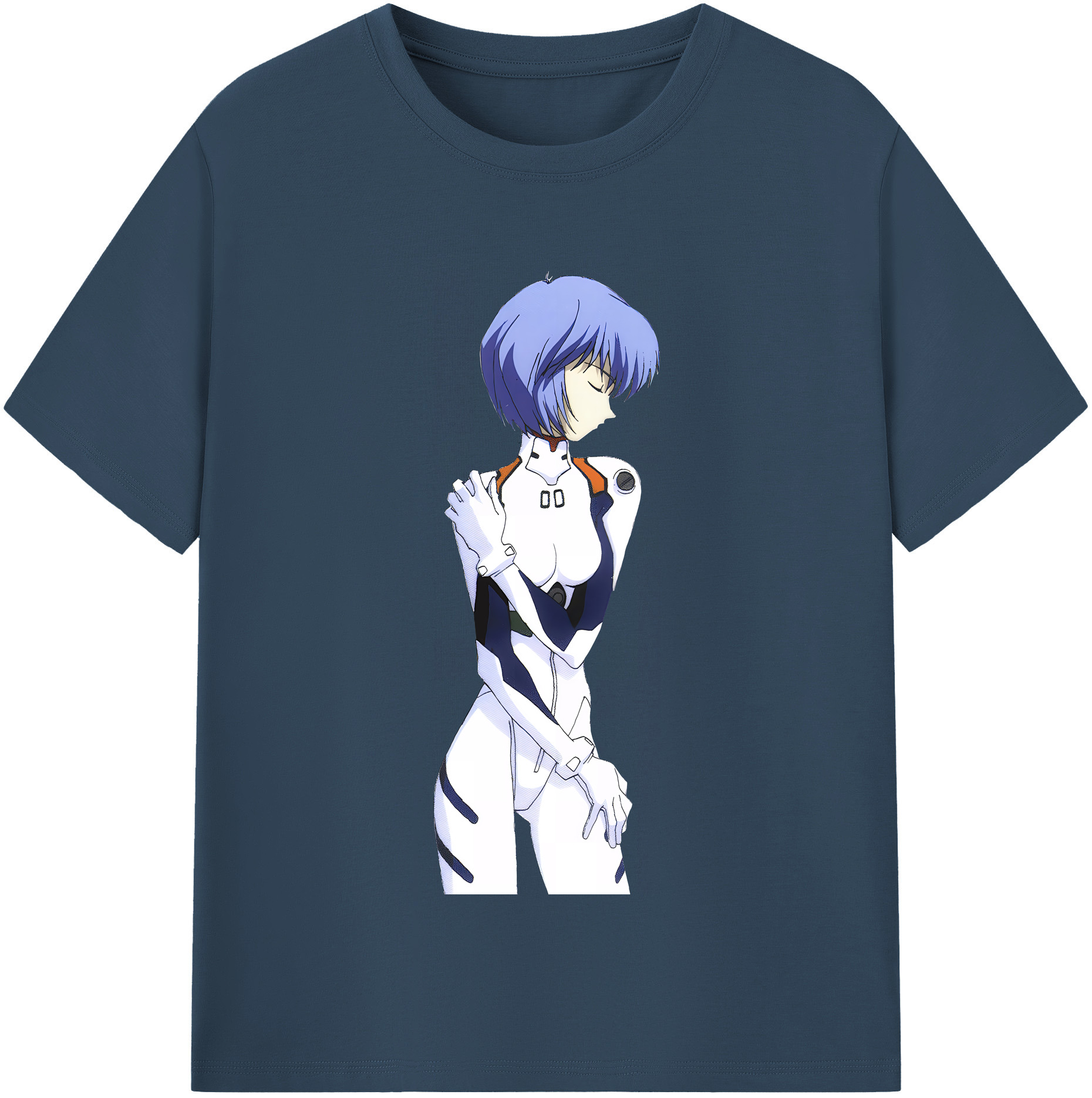 （画像用） EVA 新世紀エヴァンゲリオン レディースカジュアルプリントTシャツ（綿100％）