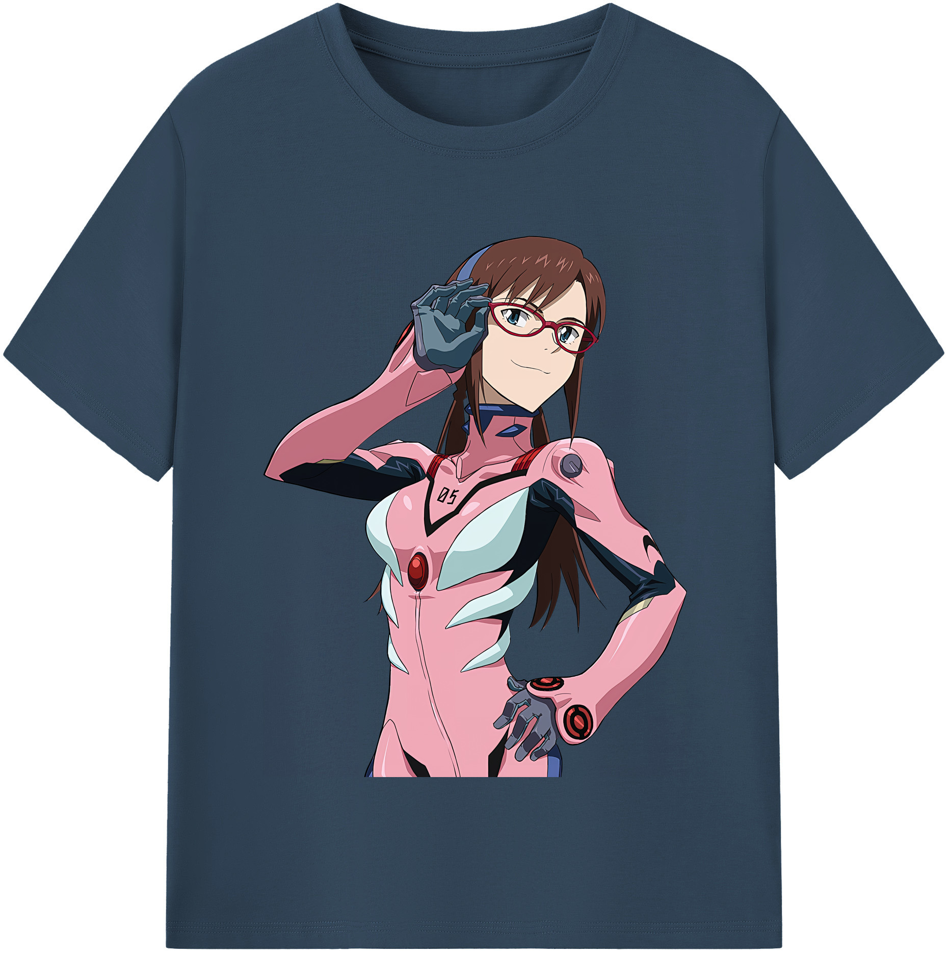 （画像用） EVA 新世紀エヴァンゲリオン レディースカジュアルプリントTシャツ（綿100％）