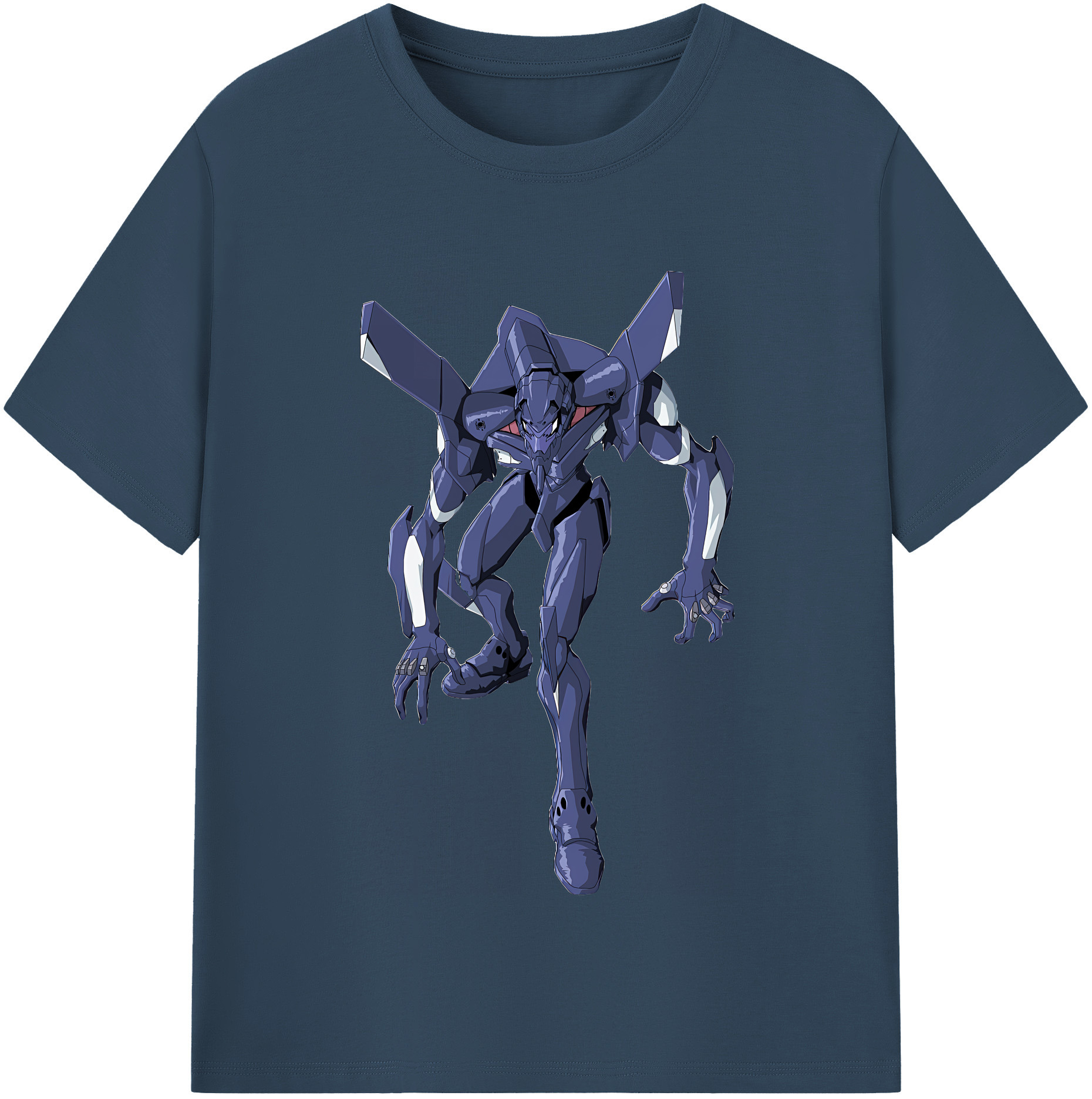 （画像用） EVA 新世紀エヴァンゲリオン レディースカジュアルプリントTシャツ（綿100％）