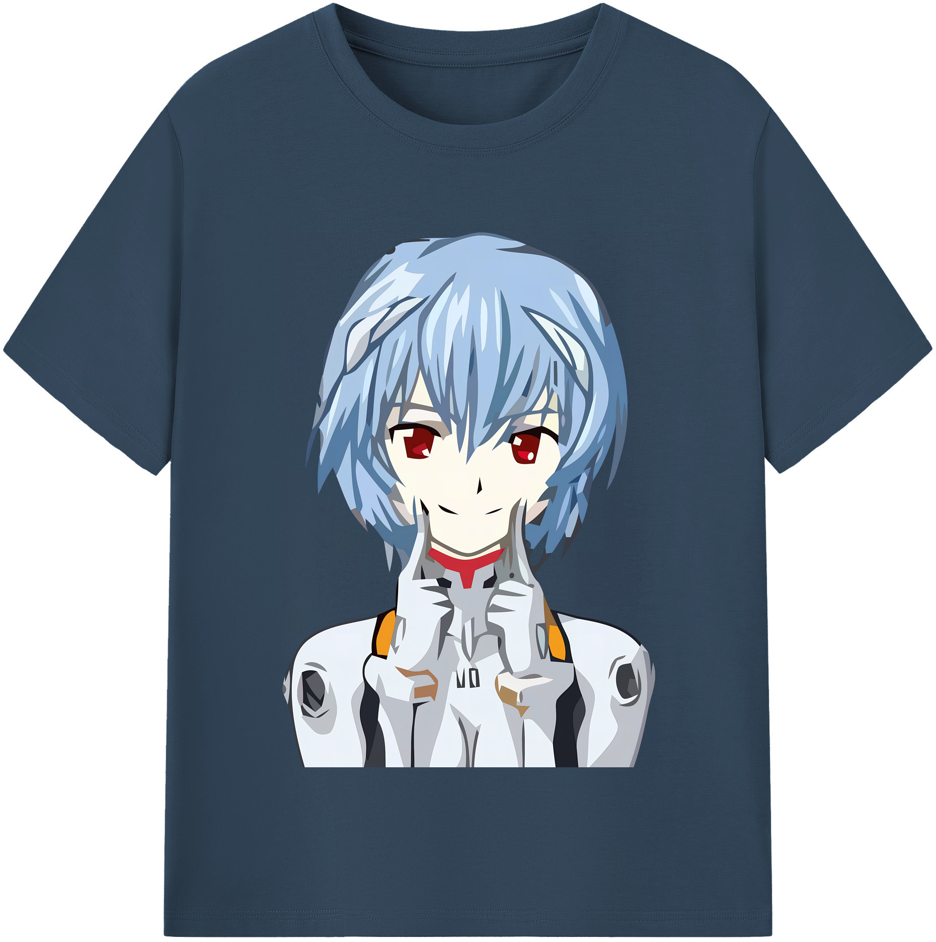 （画像用） EVA 新世紀エヴァンゲリオン レディースカジュアルプリントTシャツ（綿100％）