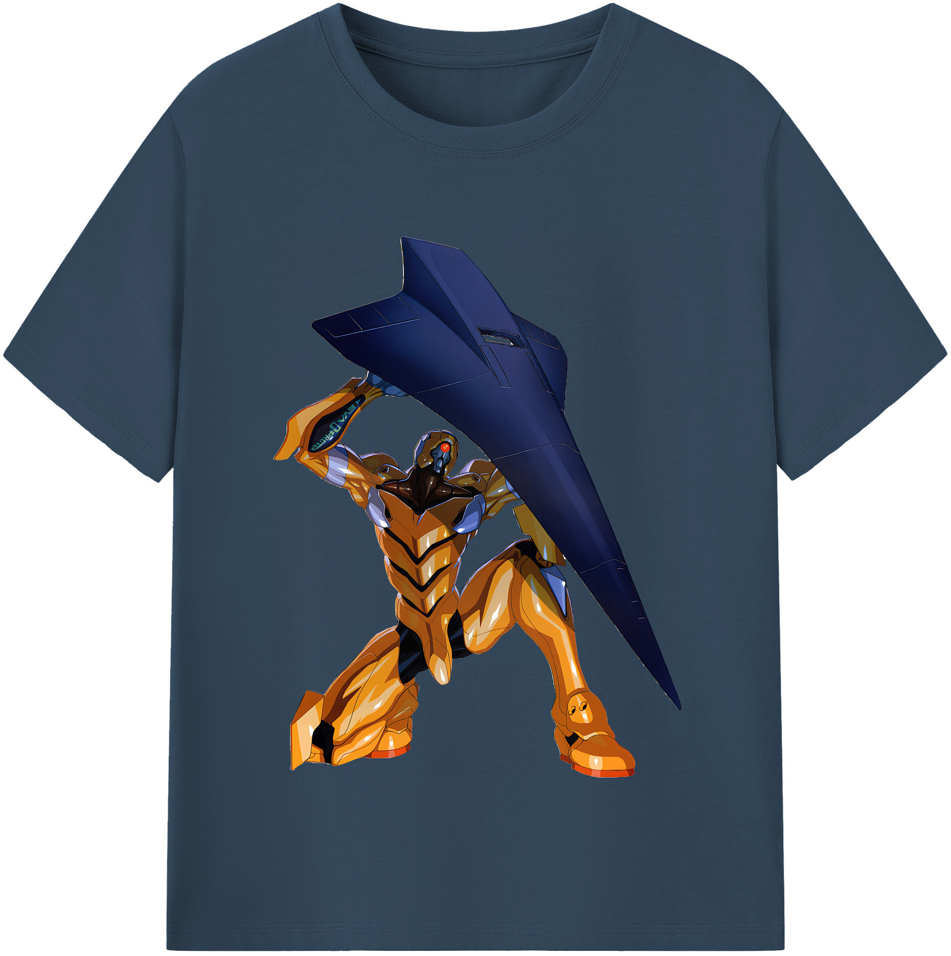 （画像用） EVA 新世紀エヴァンゲリオン レディースカジュアルプリントTシャツ（綿100％）