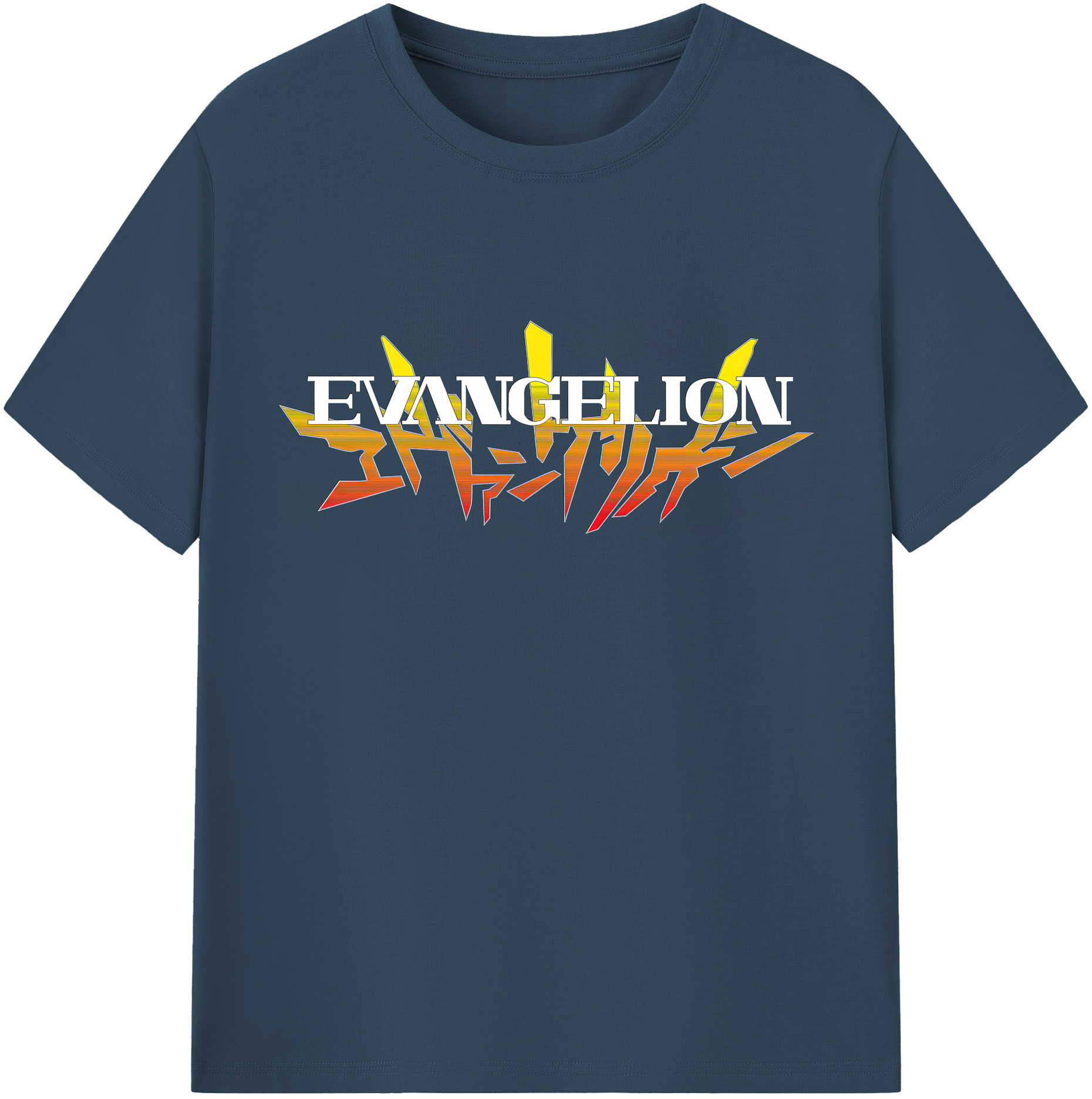 （画像用） EVA 新世紀エヴァンゲリオン レディースカジュアルプリントTシャツ（綿100％）