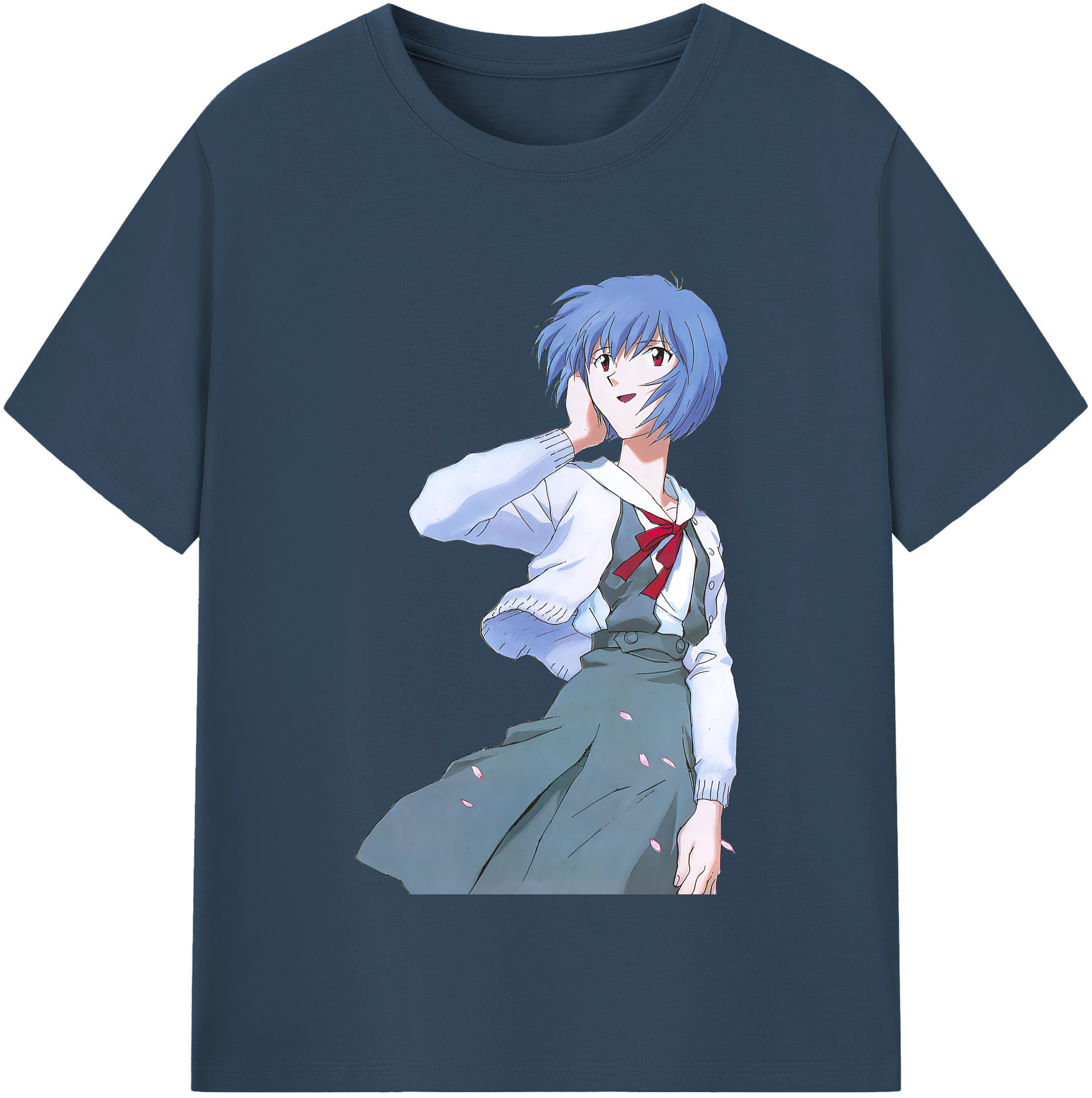 （画像用） EVA 新世紀エヴァンゲリオン レディースカジュアルプリントTシャツ（綿100％）