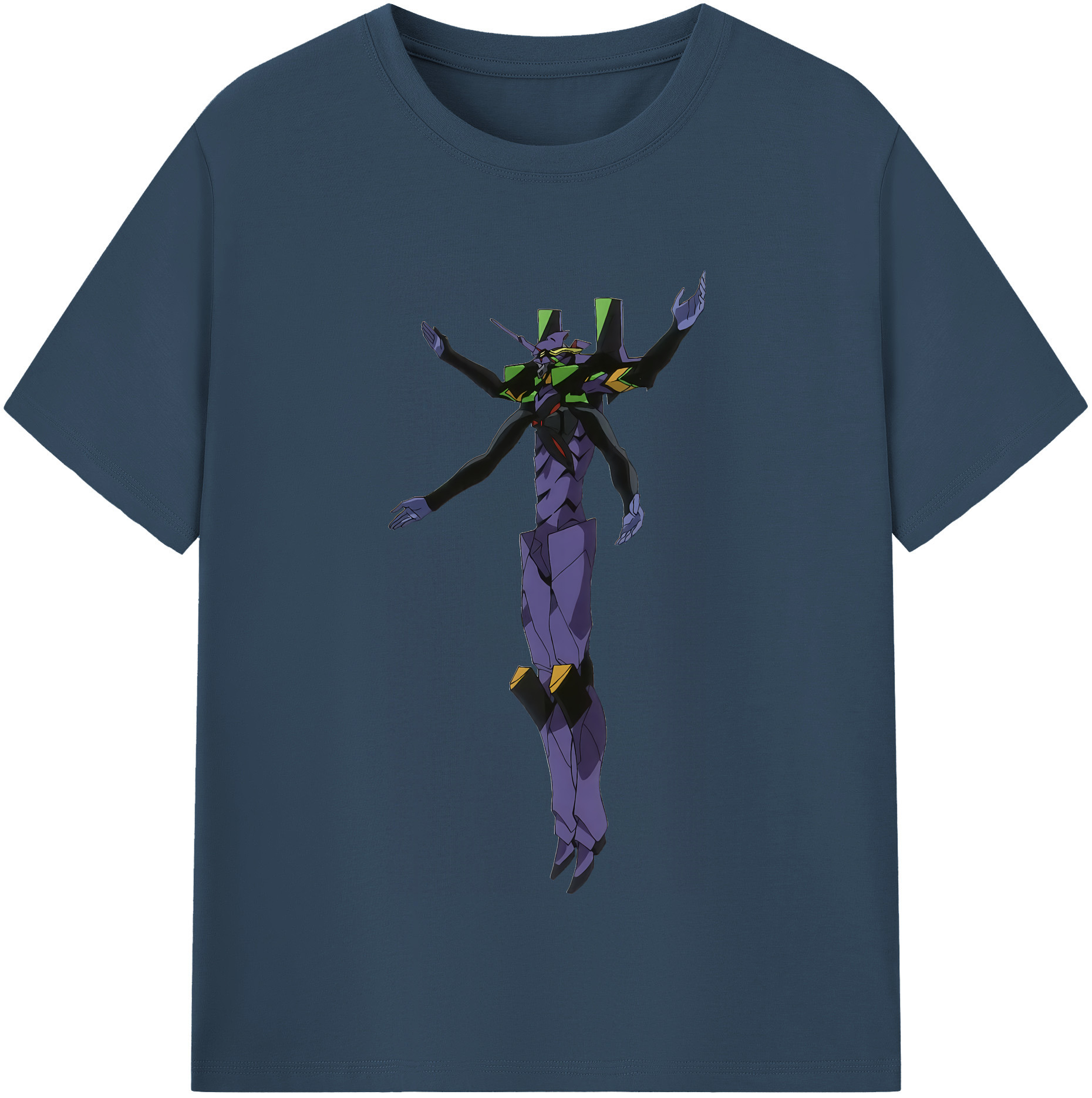 （画像用） EVA 新世紀エヴァンゲリオン レディースカジュアルプリントTシャツ（綿100％）