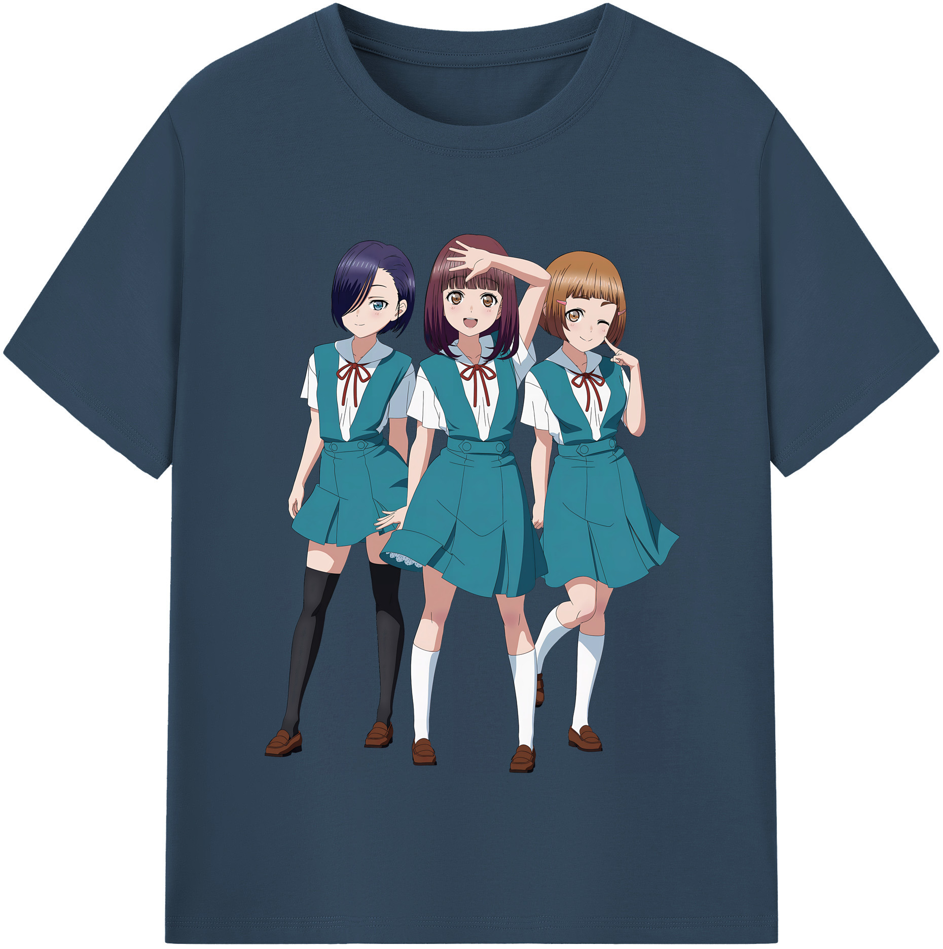 （画像用） EVA 新世紀エヴァンゲリオン レディースカジュアルプリントTシャツ（綿100％）