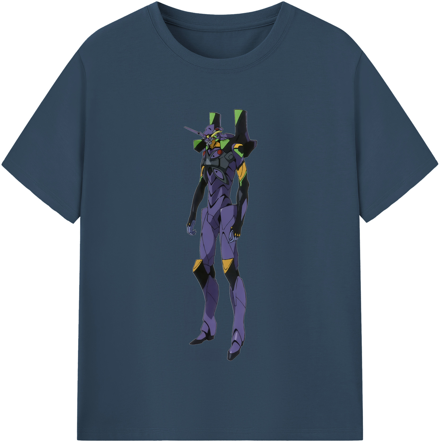 （画像用） EVA 新世紀エヴァンゲリオン レディースカジュアルプリントTシャツ（綿100％）