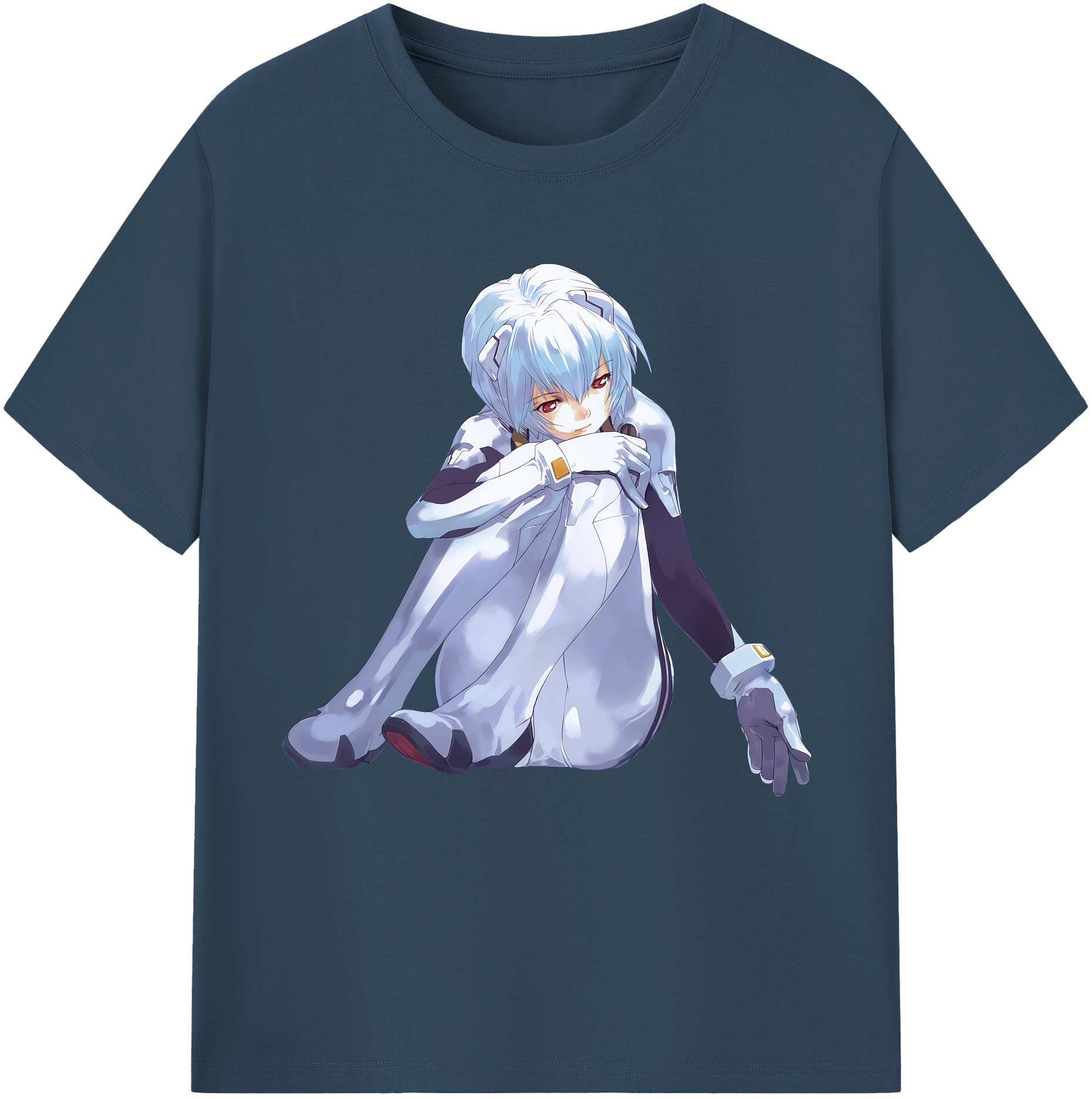 （画像用） EVA 新世紀エヴァンゲリオン レディースカジュアルプリントTシャツ（綿100％）