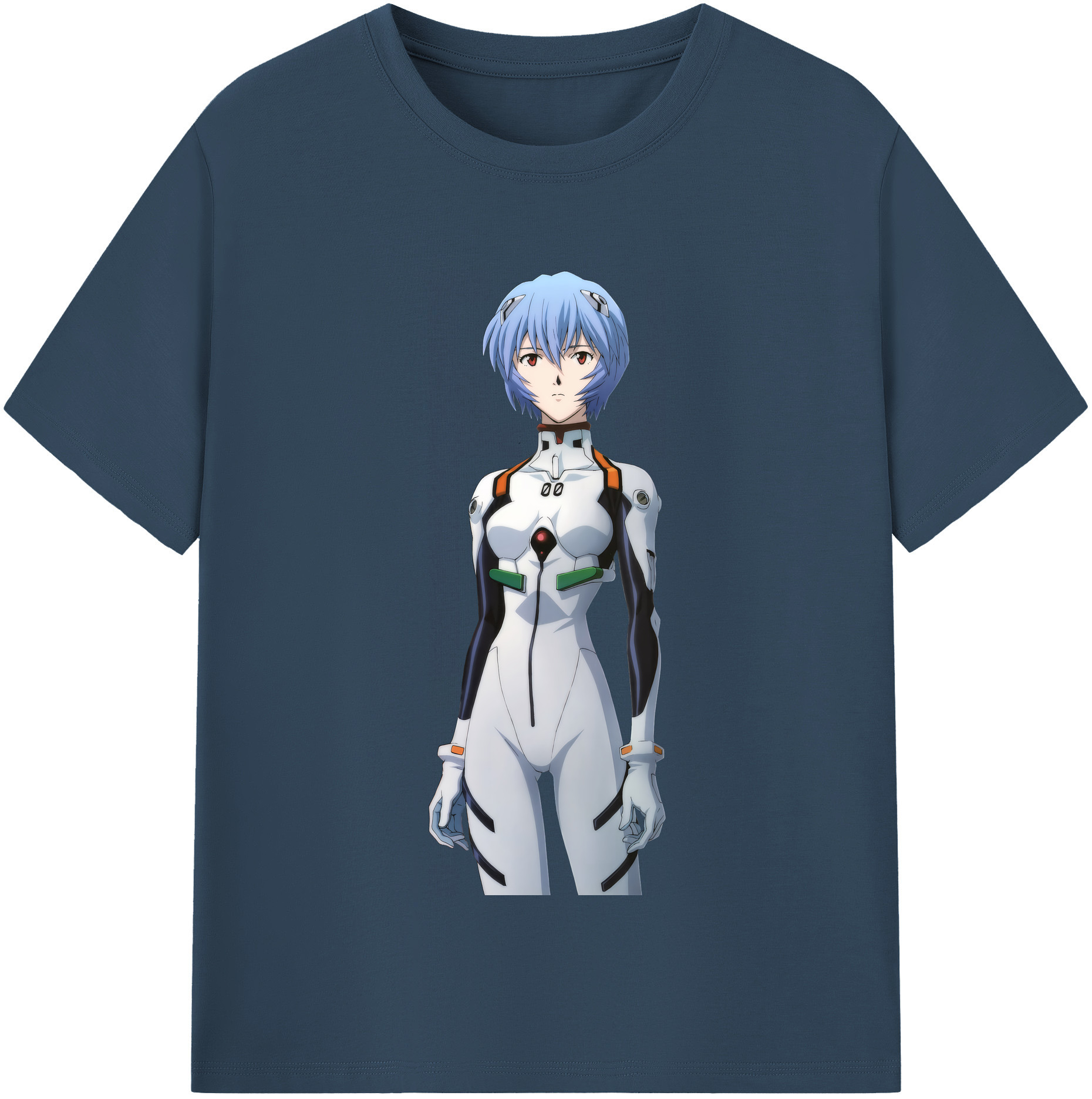 （画像用） EVA 新世紀エヴァンゲリオン レディースカジュアルプリントTシャツ（綿100％）