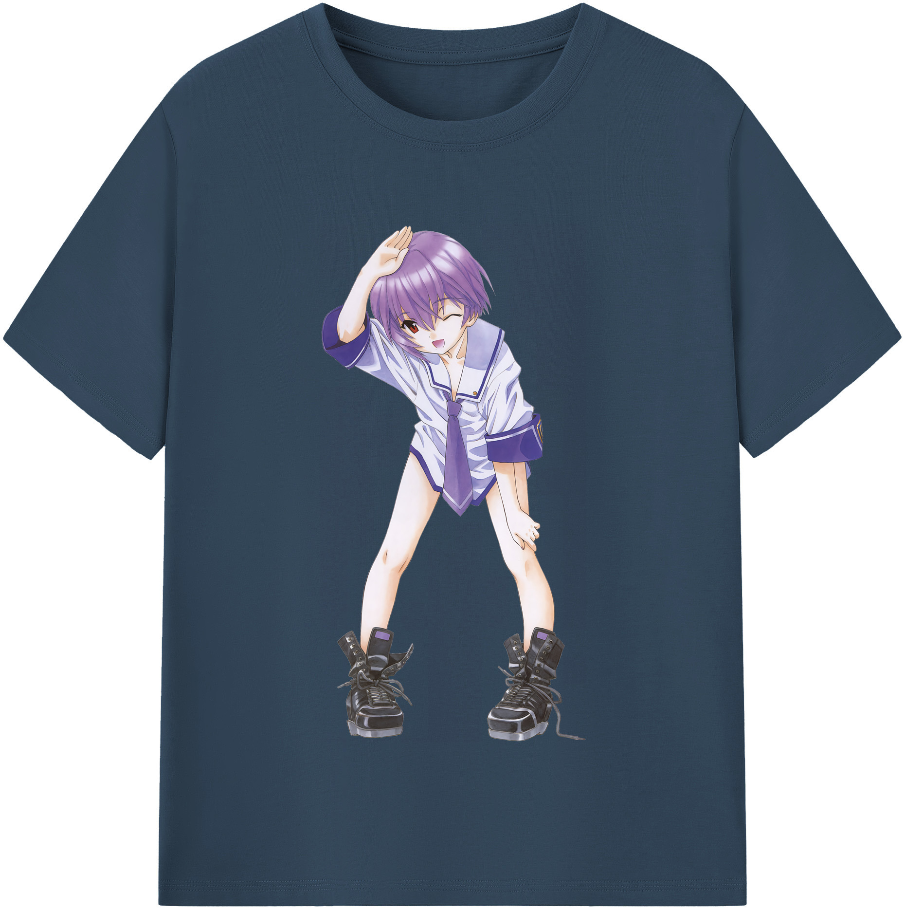 （画像用） EVA 新世紀エヴァンゲリオン レディースカジュアルプリントTシャツ（綿100％）